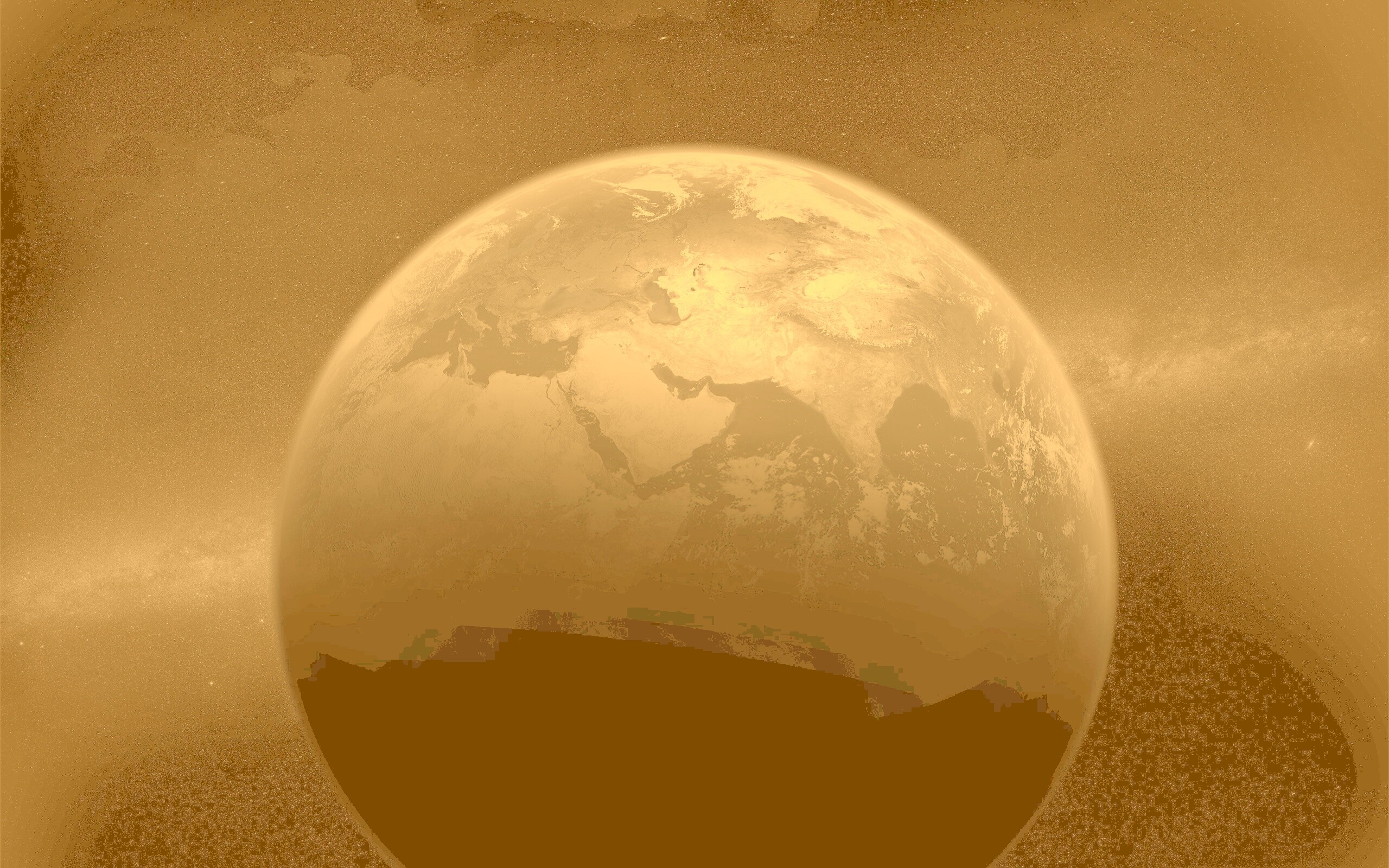 Северное полушарие Земли обои