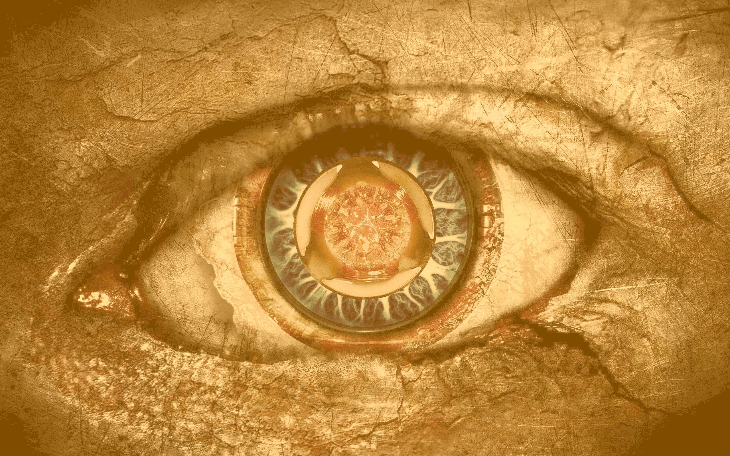 Каменный глаз обои
