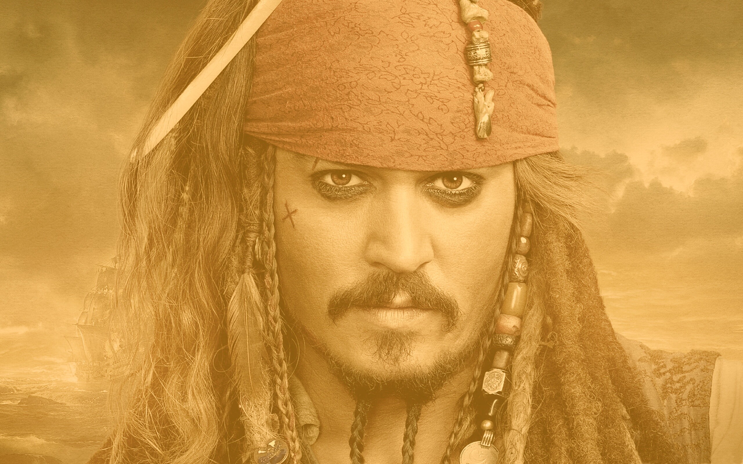 Капитан Джек Воробей обои