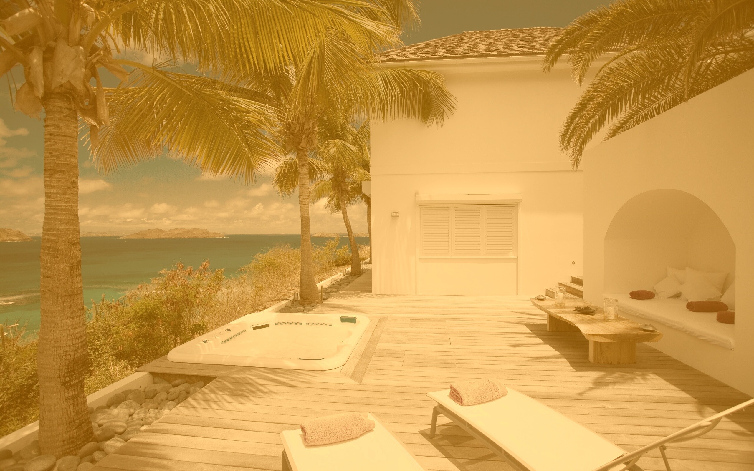 Райский уголок обои