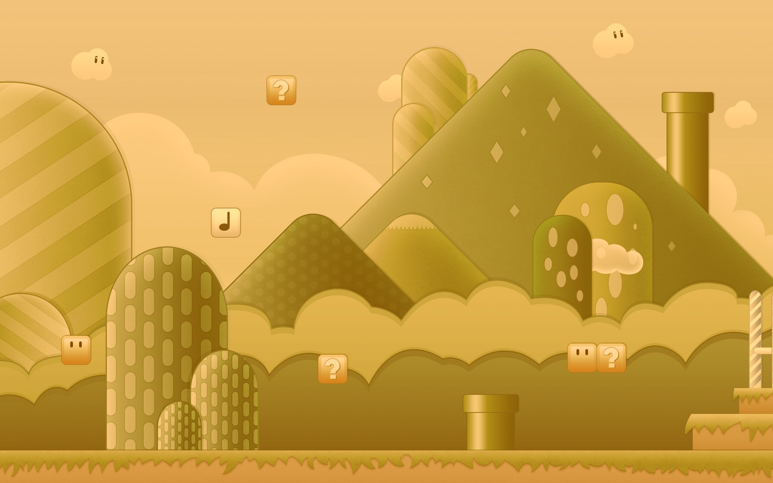 Мир Супермарио обои