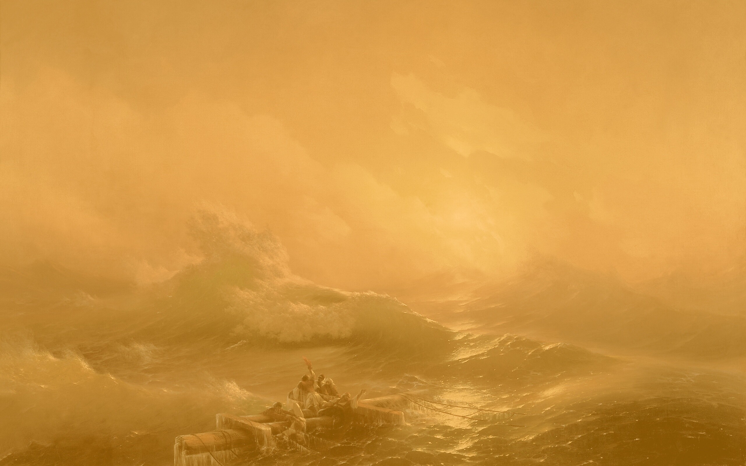 Айвазовский: Девятый вал обои