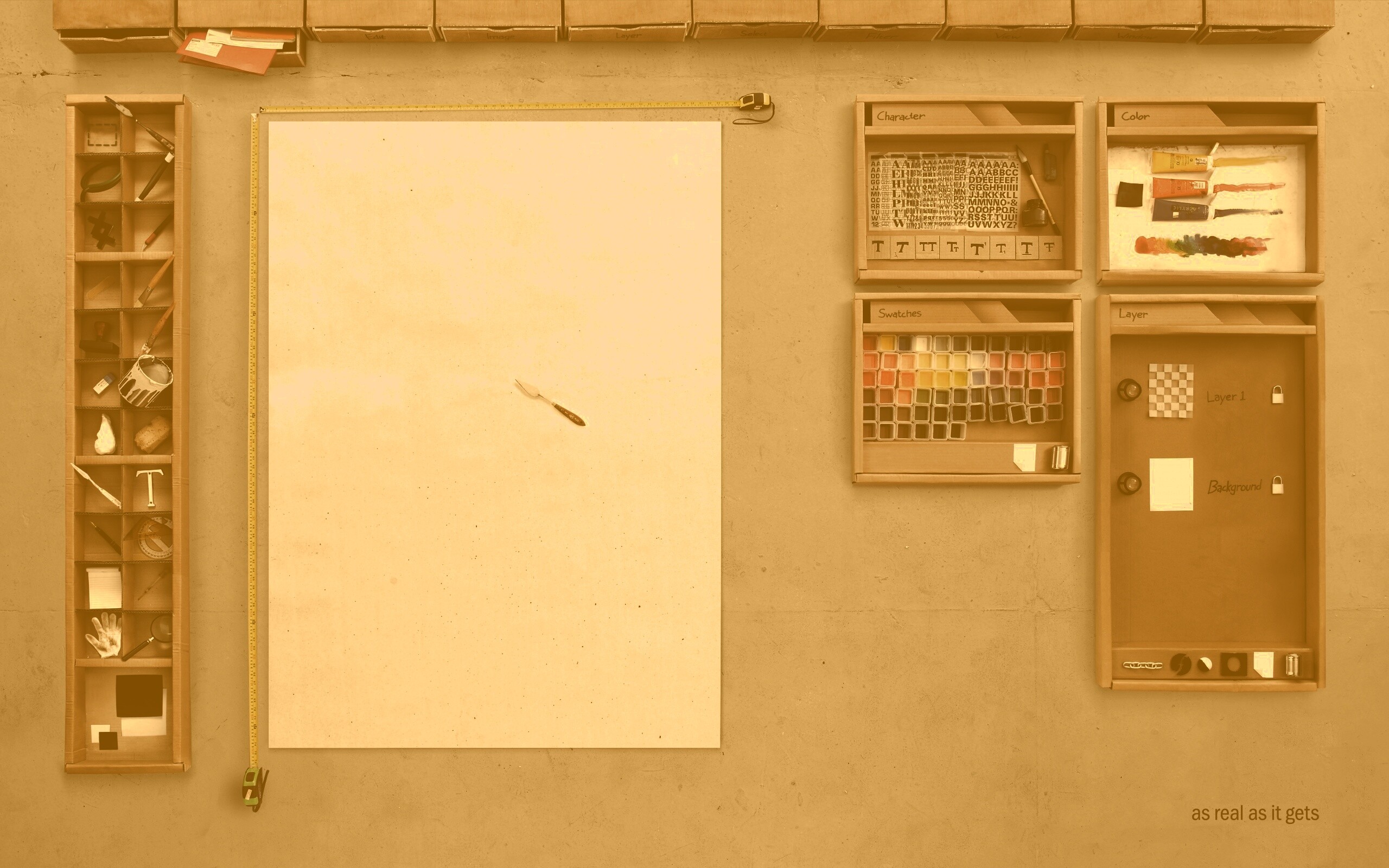 Фотошоп в реальности обои