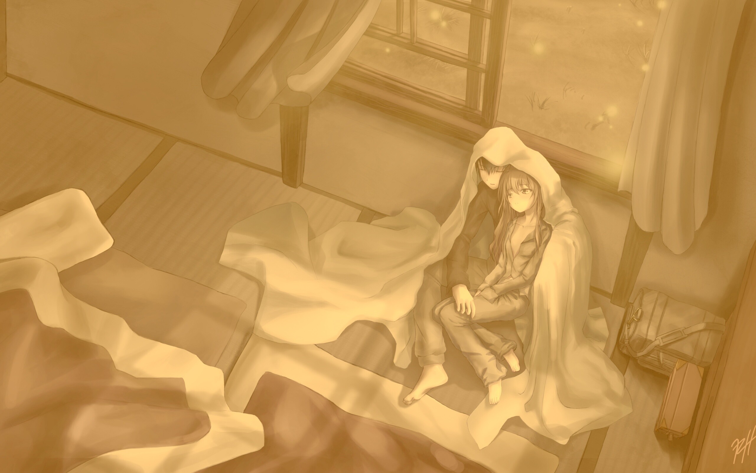 Тайга и Рюджи из аниме Торадора обои