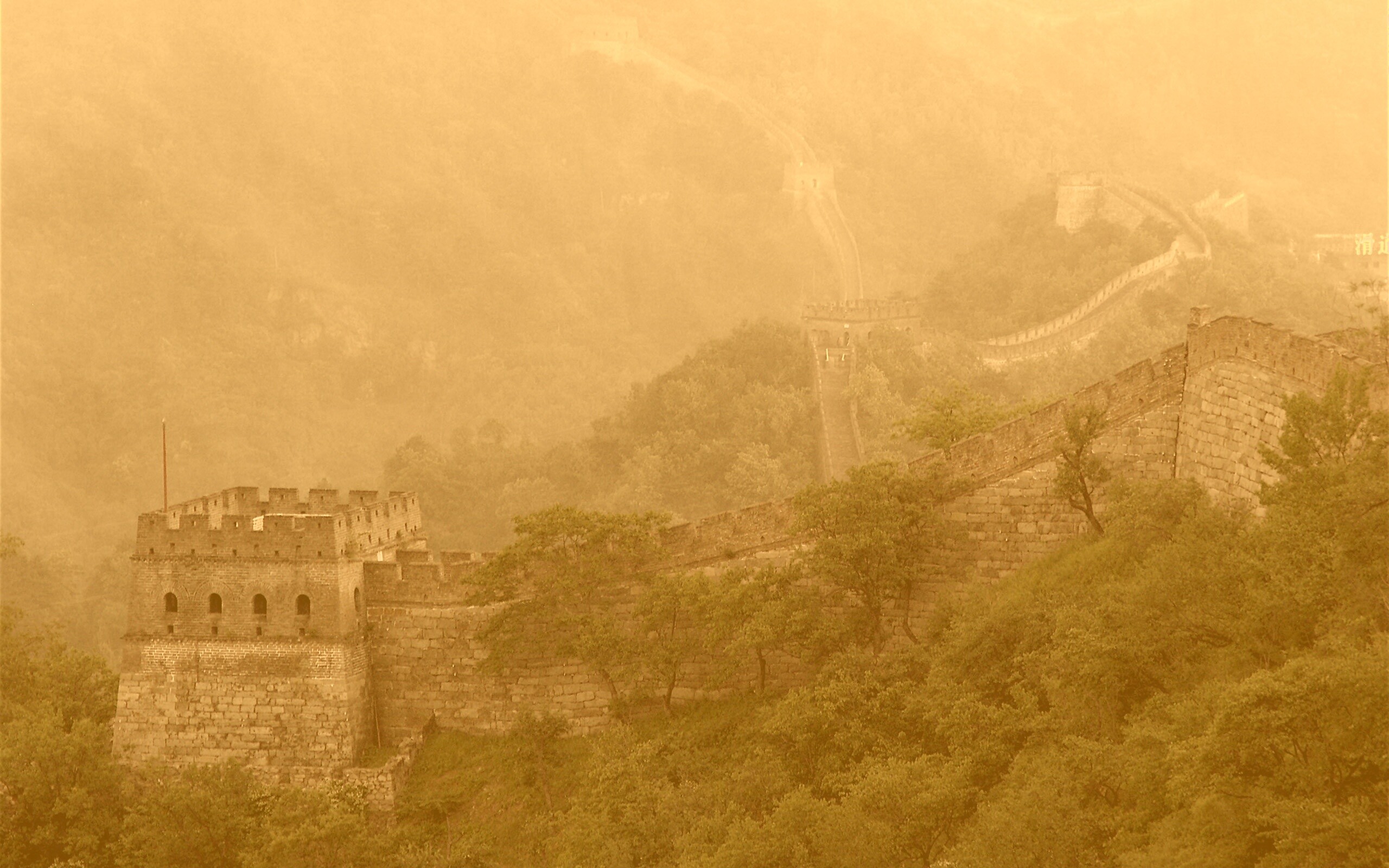 Великая китайская стена обои