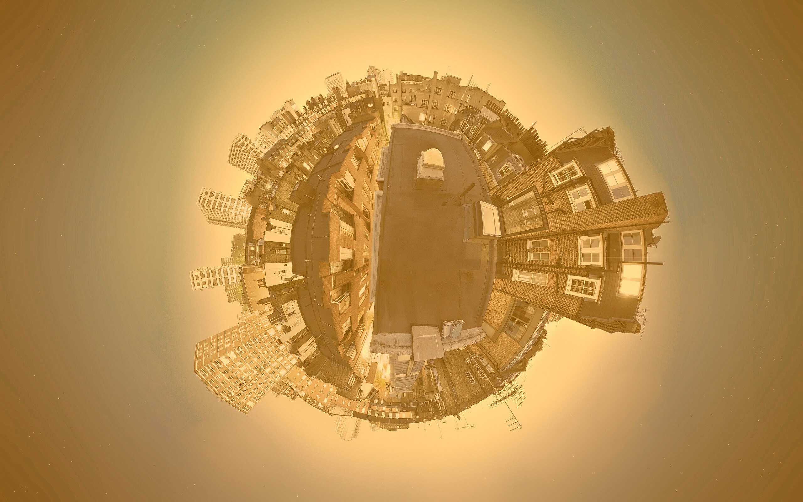 Весь город обои