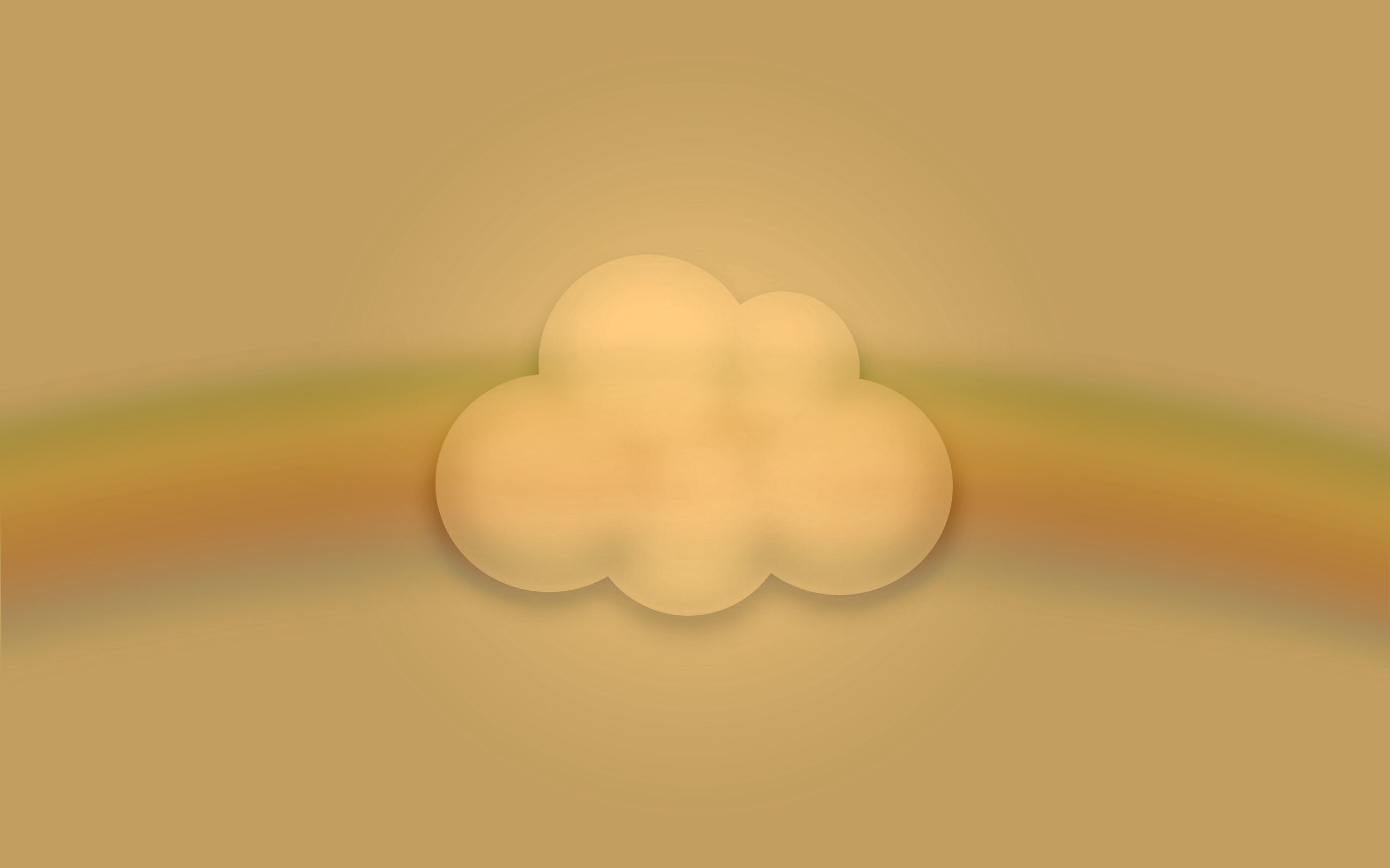 Облако за радугой обои