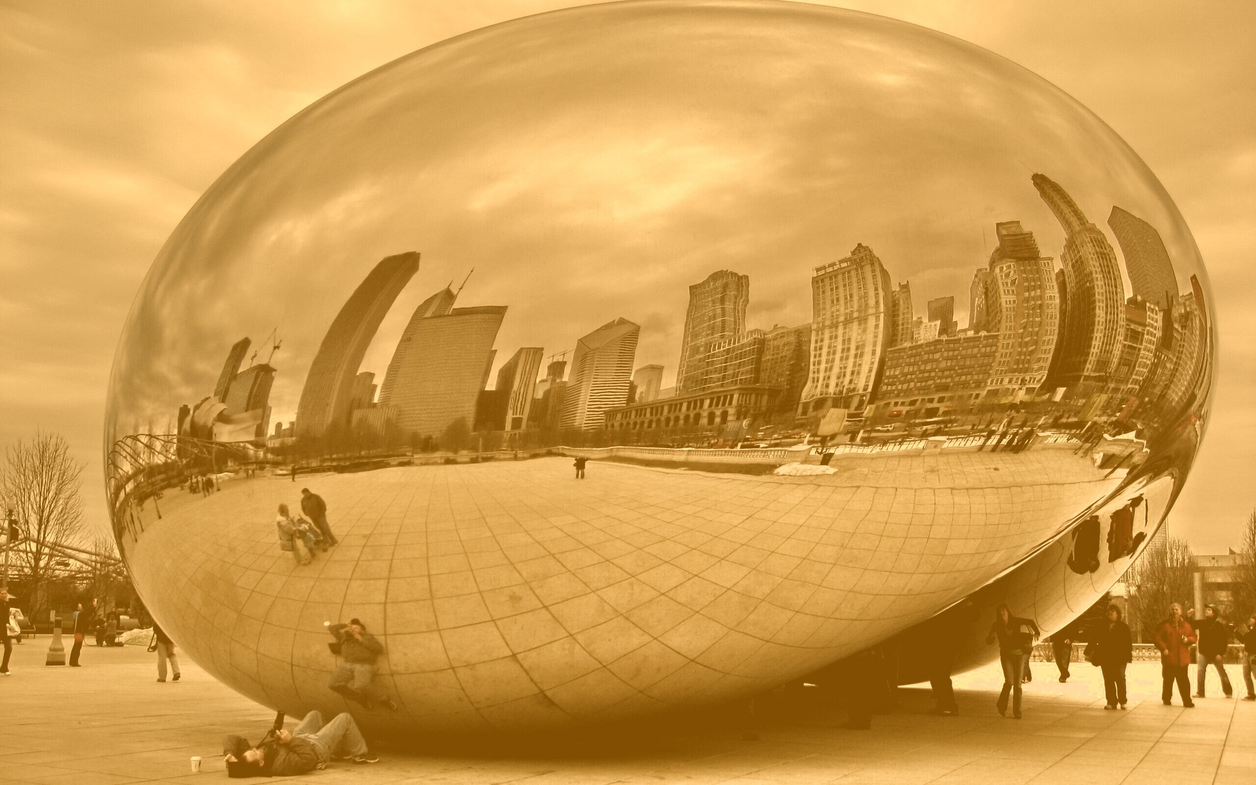 Облачные ворота обои