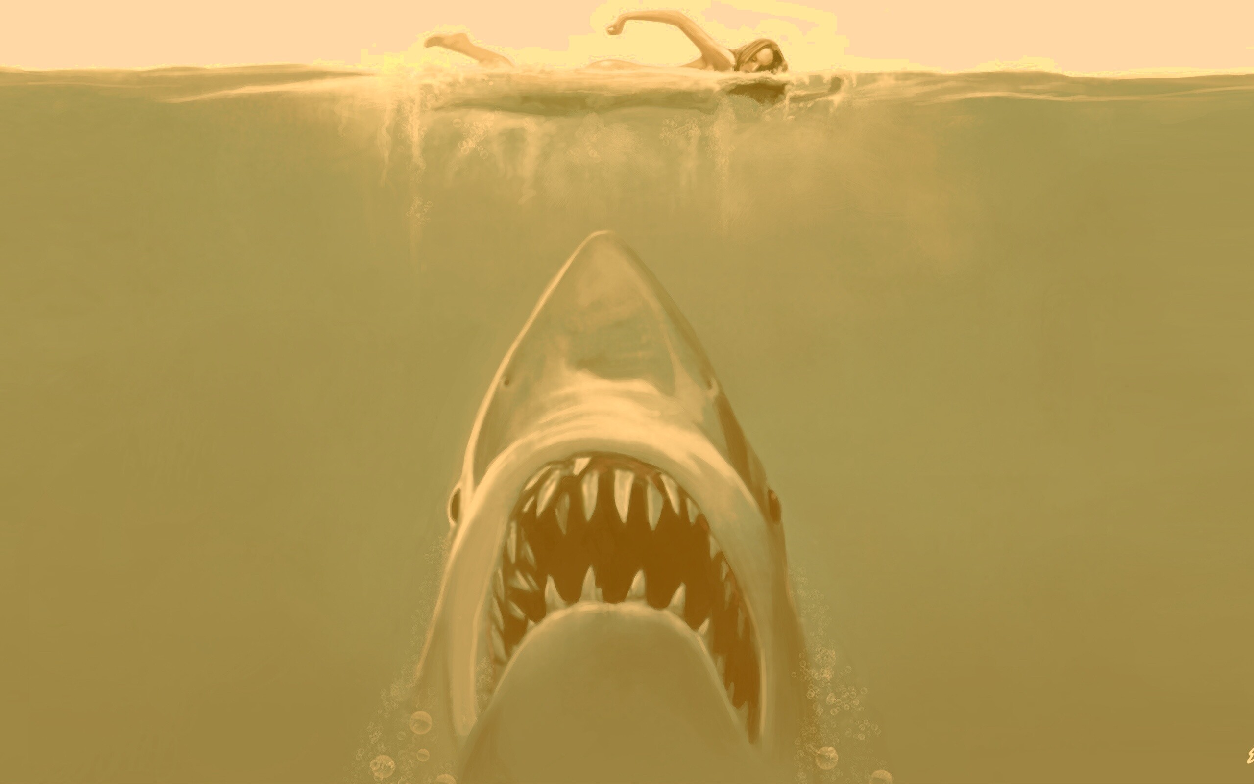 Челюсти обои