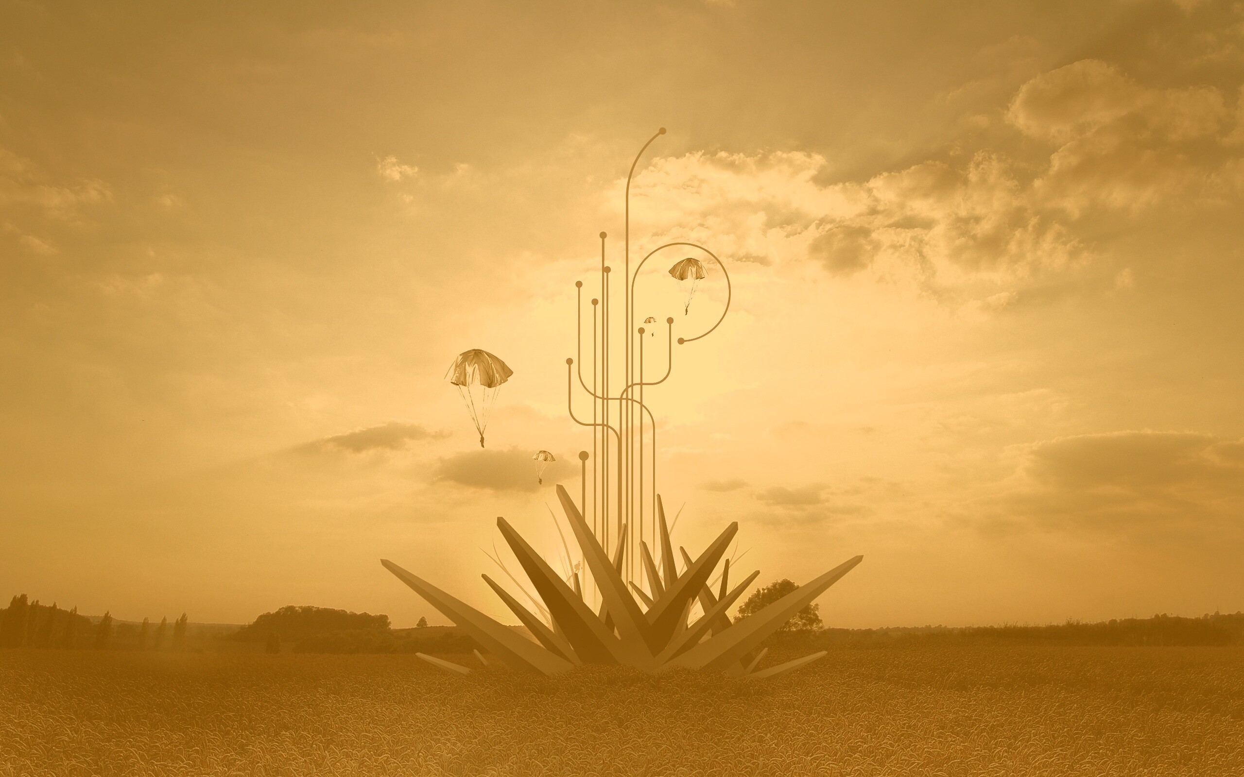 Абстрактный взрыв в настоящем мире обои