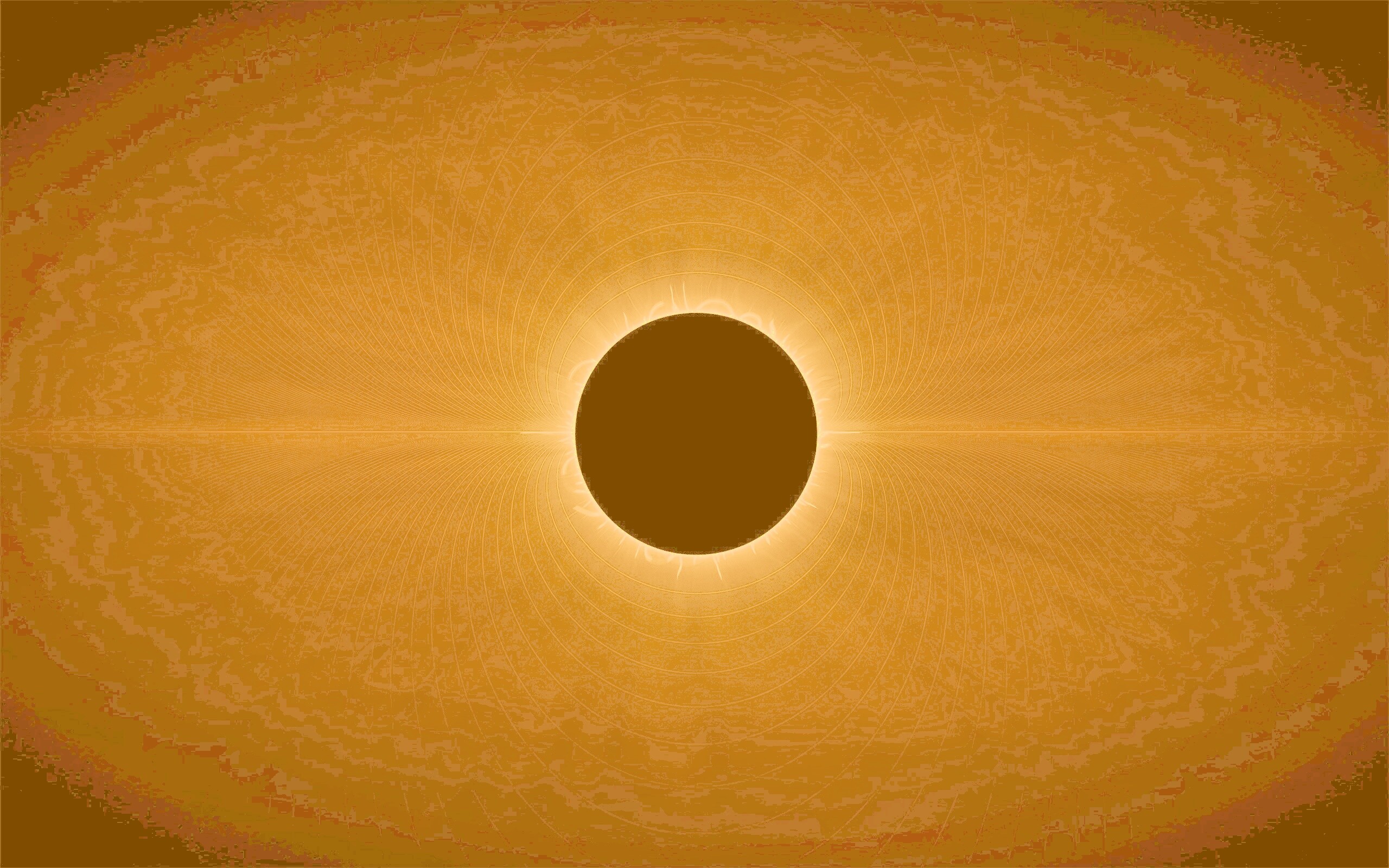 Солнецное затмение обои