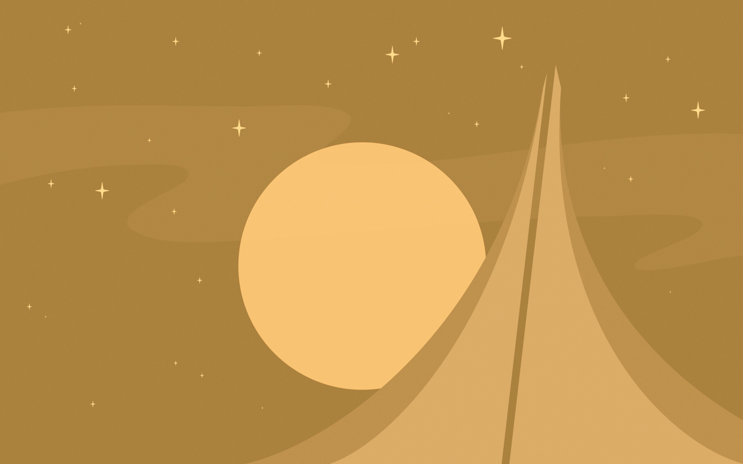 Полная луна обои