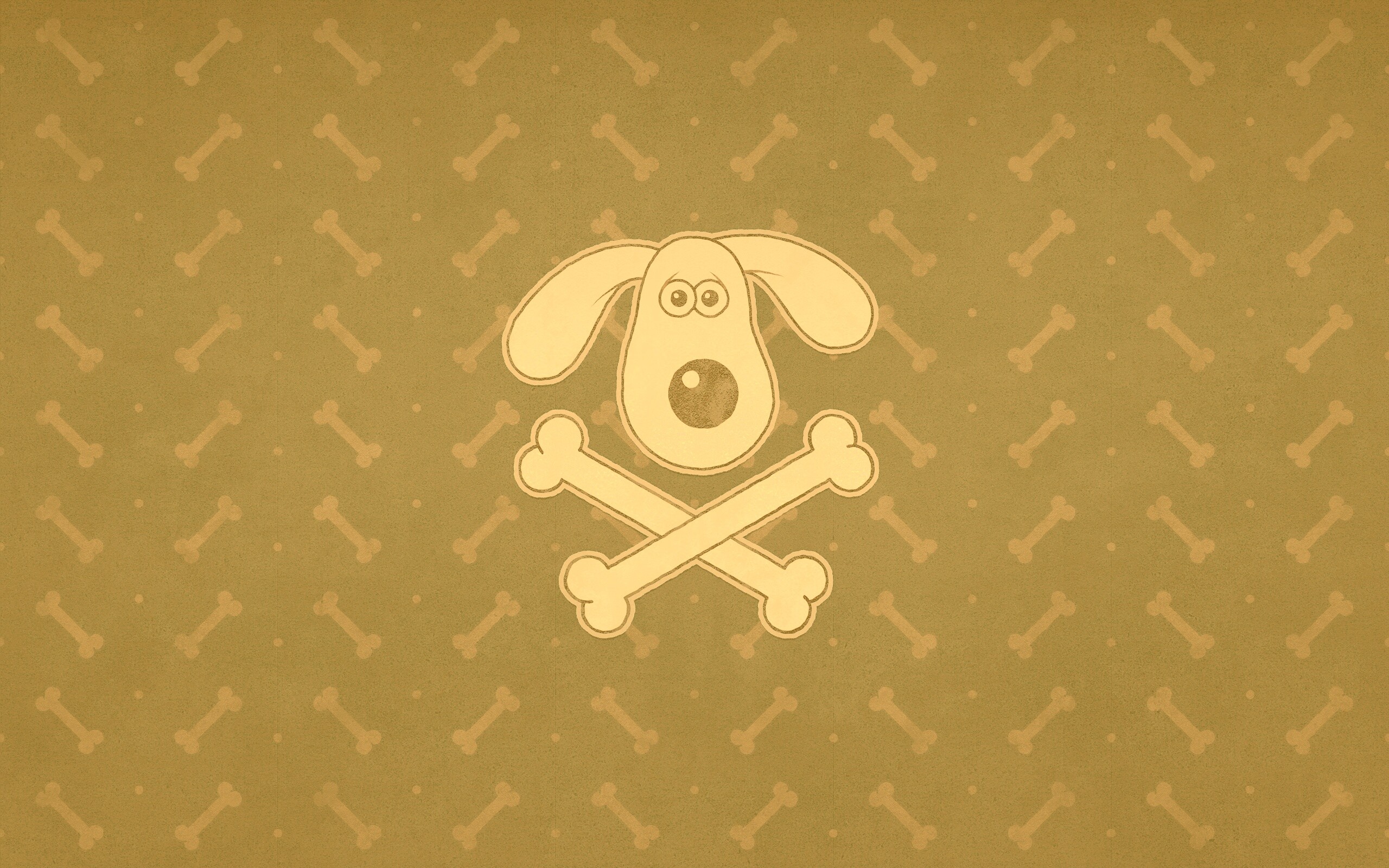 Громит и пересеченные кости обои