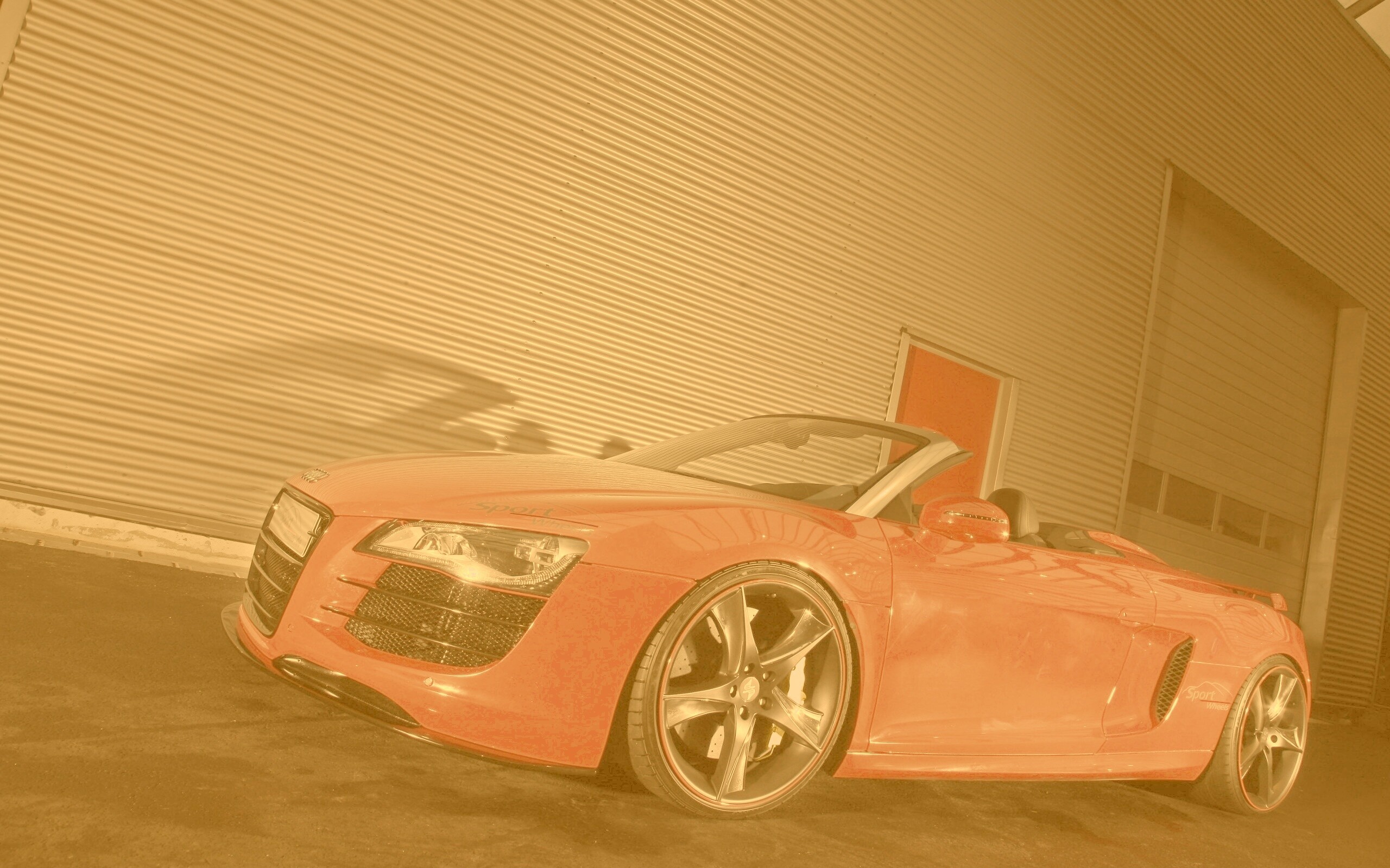 Audi R8 кабриолет обои