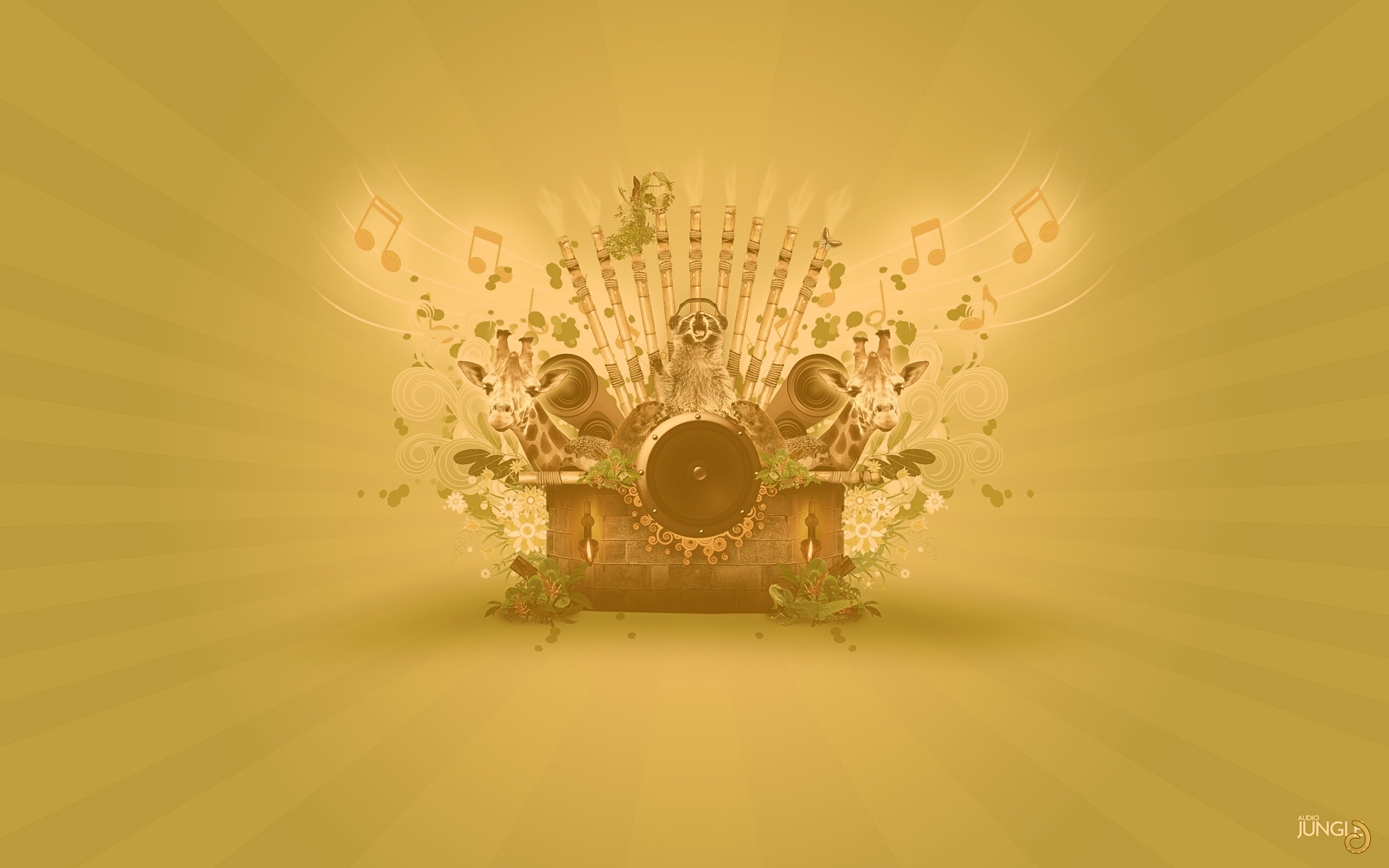 Музыка джунглей обои
