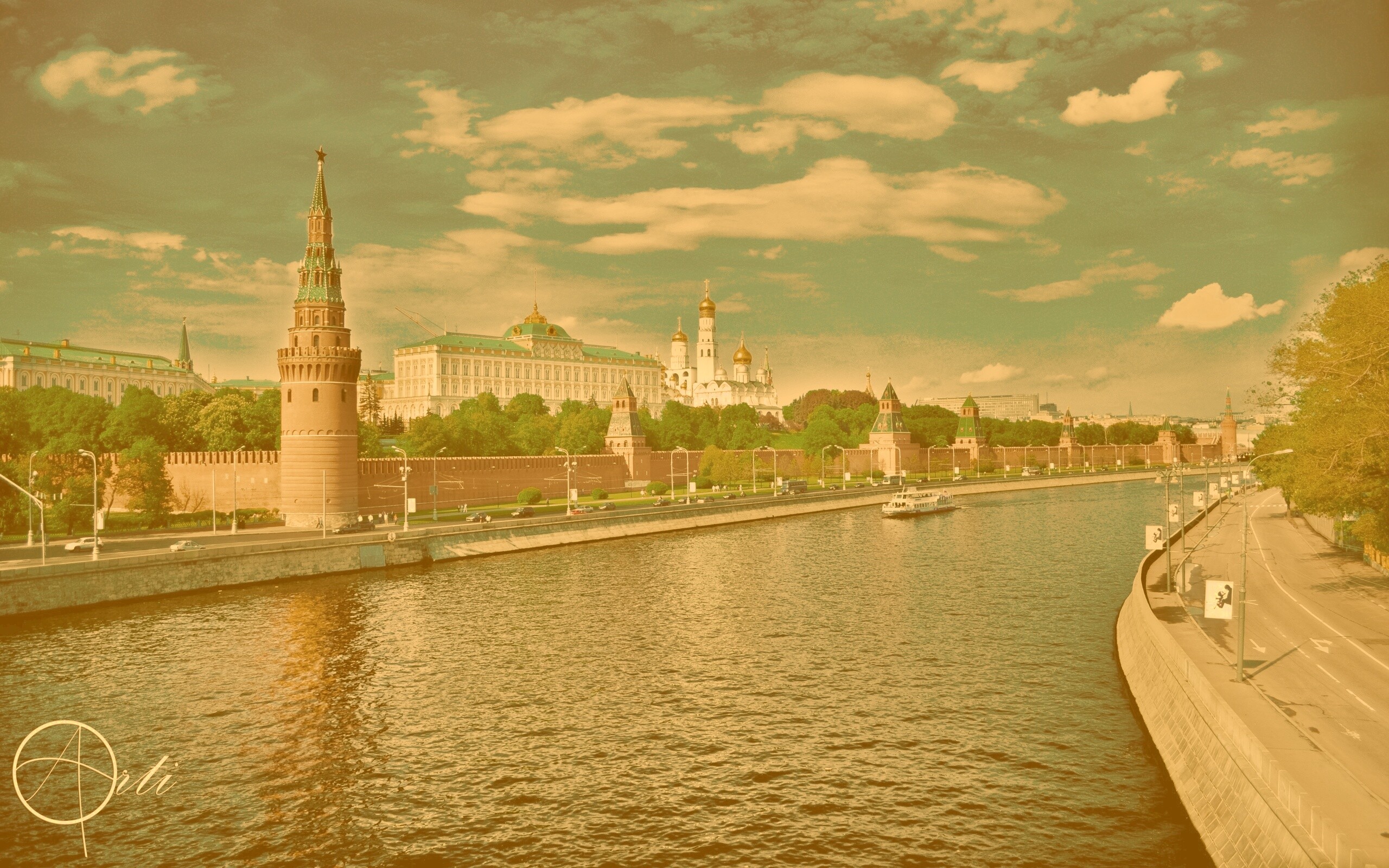 Московский кремль обои