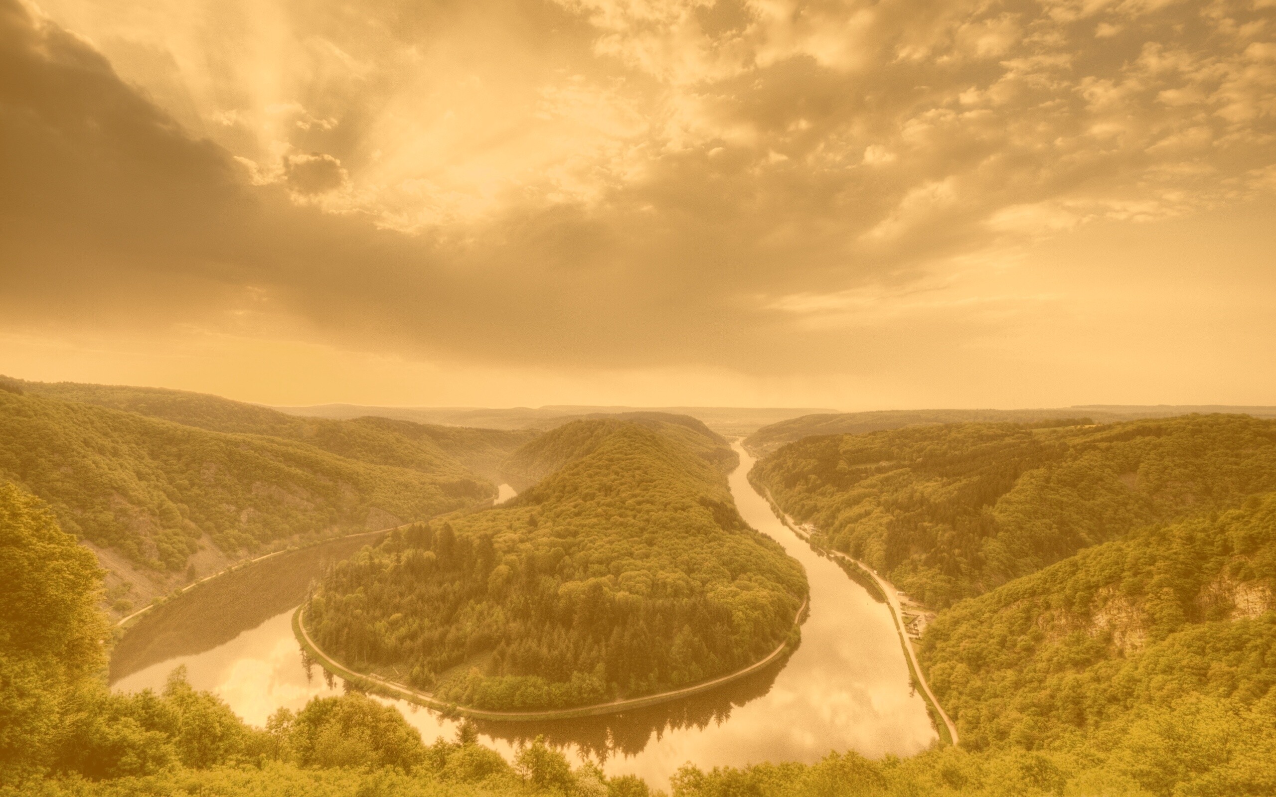 Извилистый каньон обои