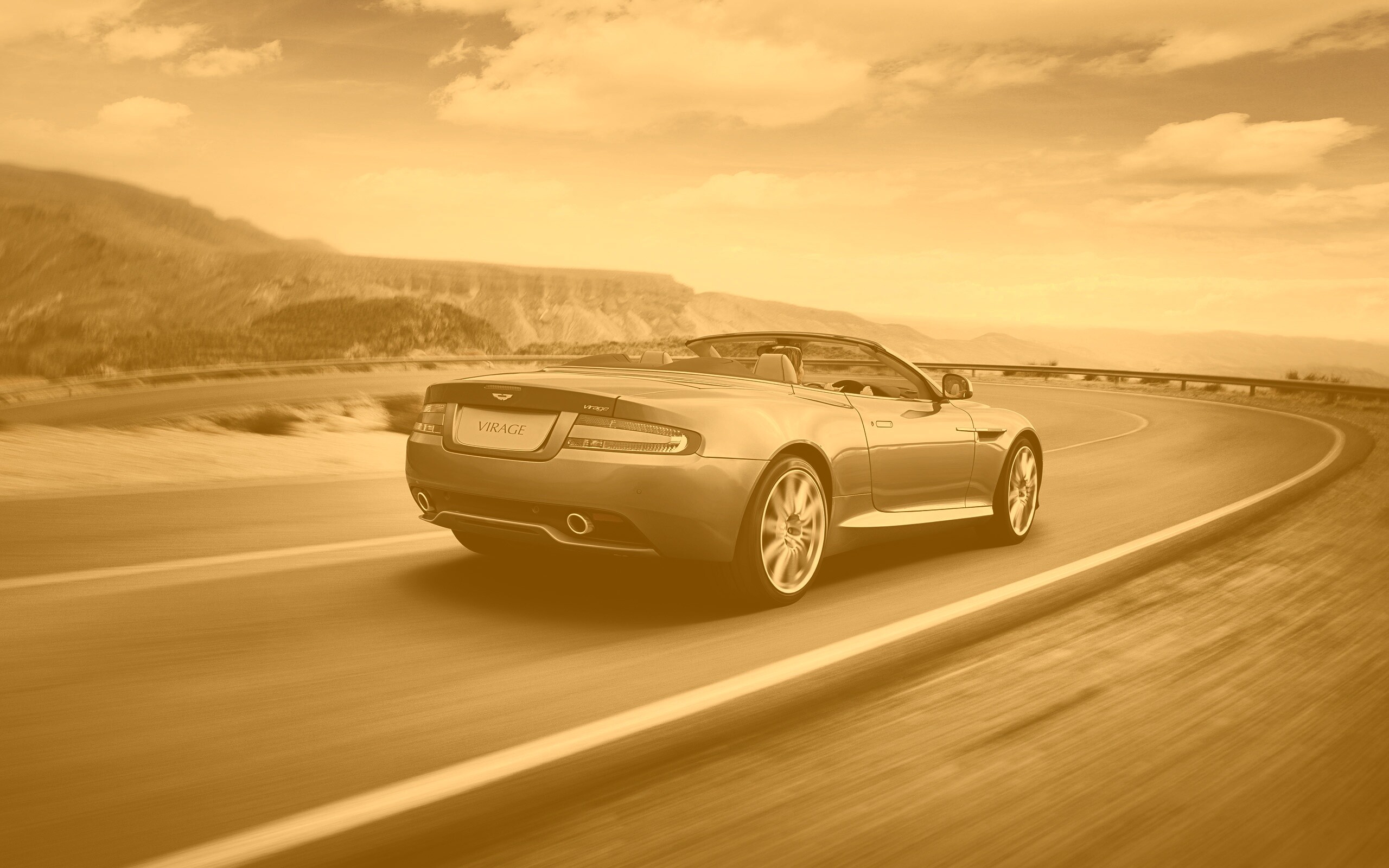 Астон кабриолет обои