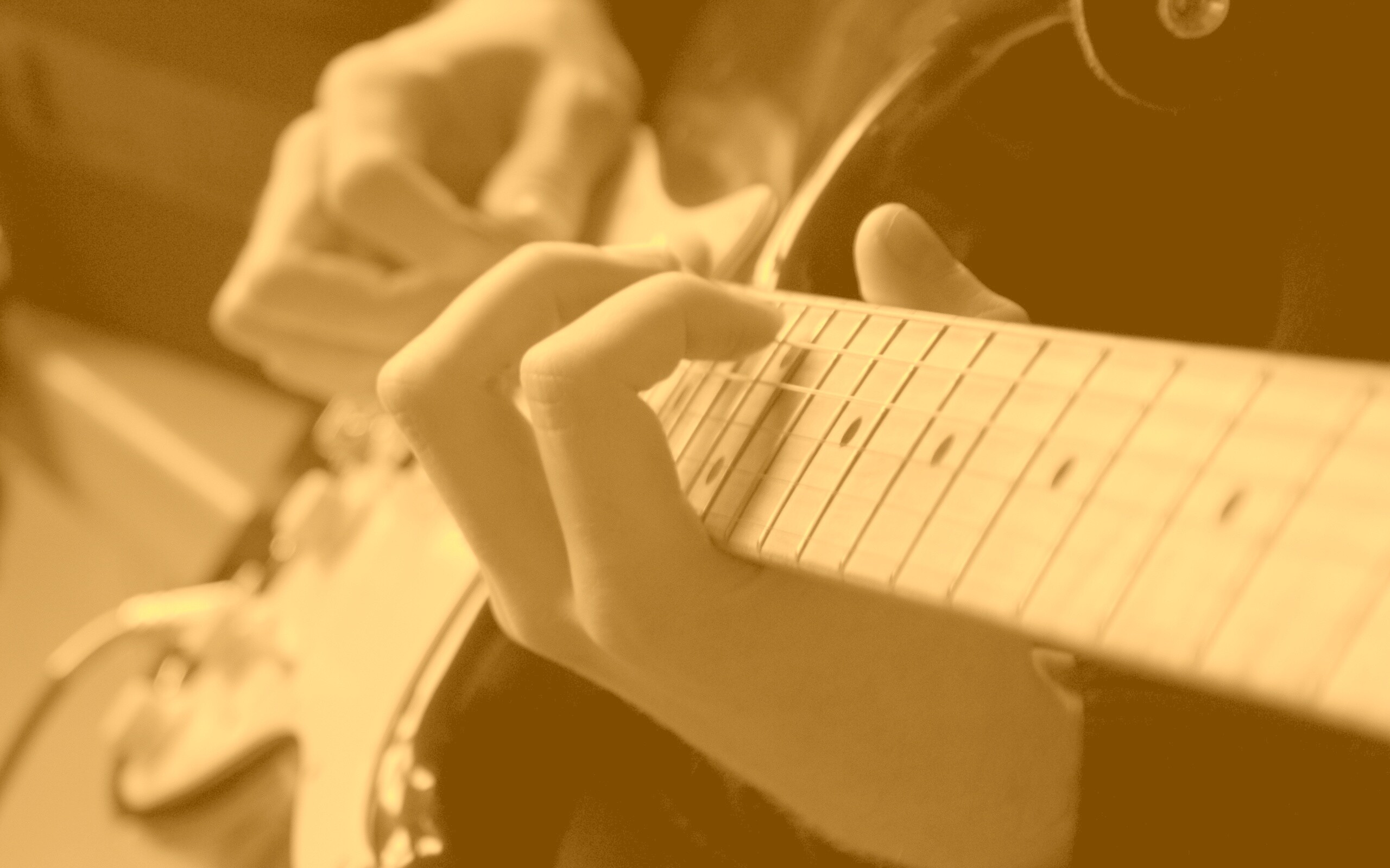 Игра на гитаре обои