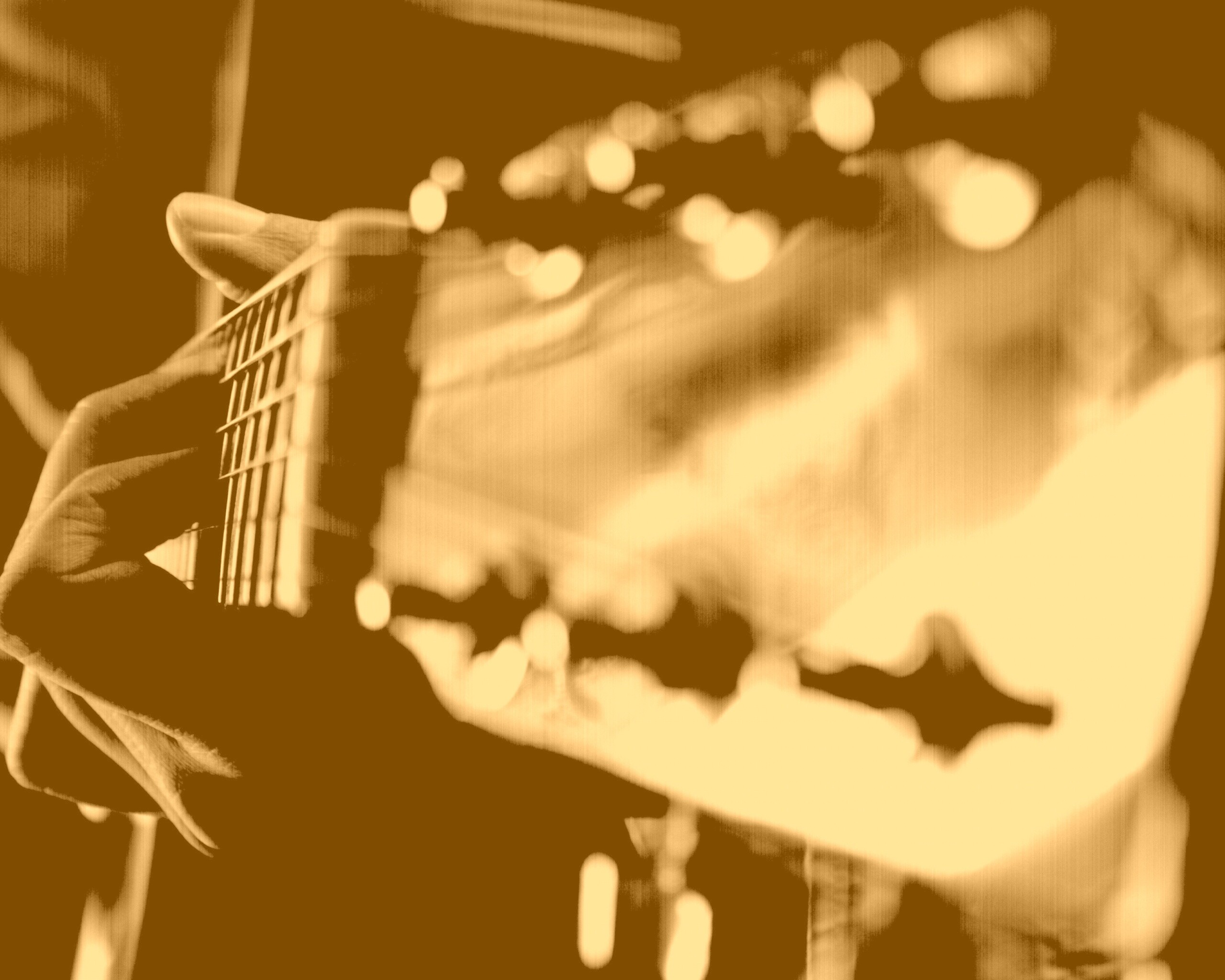 Игра на гитаре обои