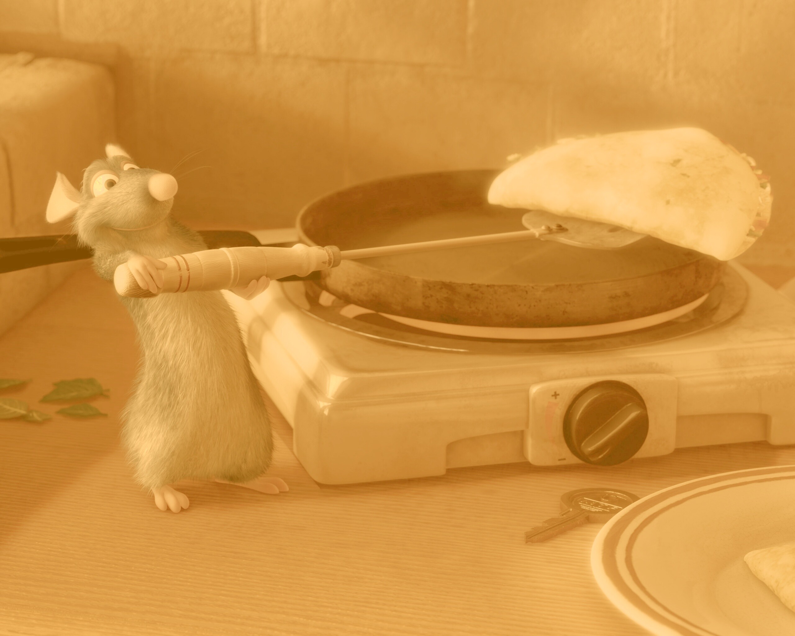 Рататуй у плиты обои