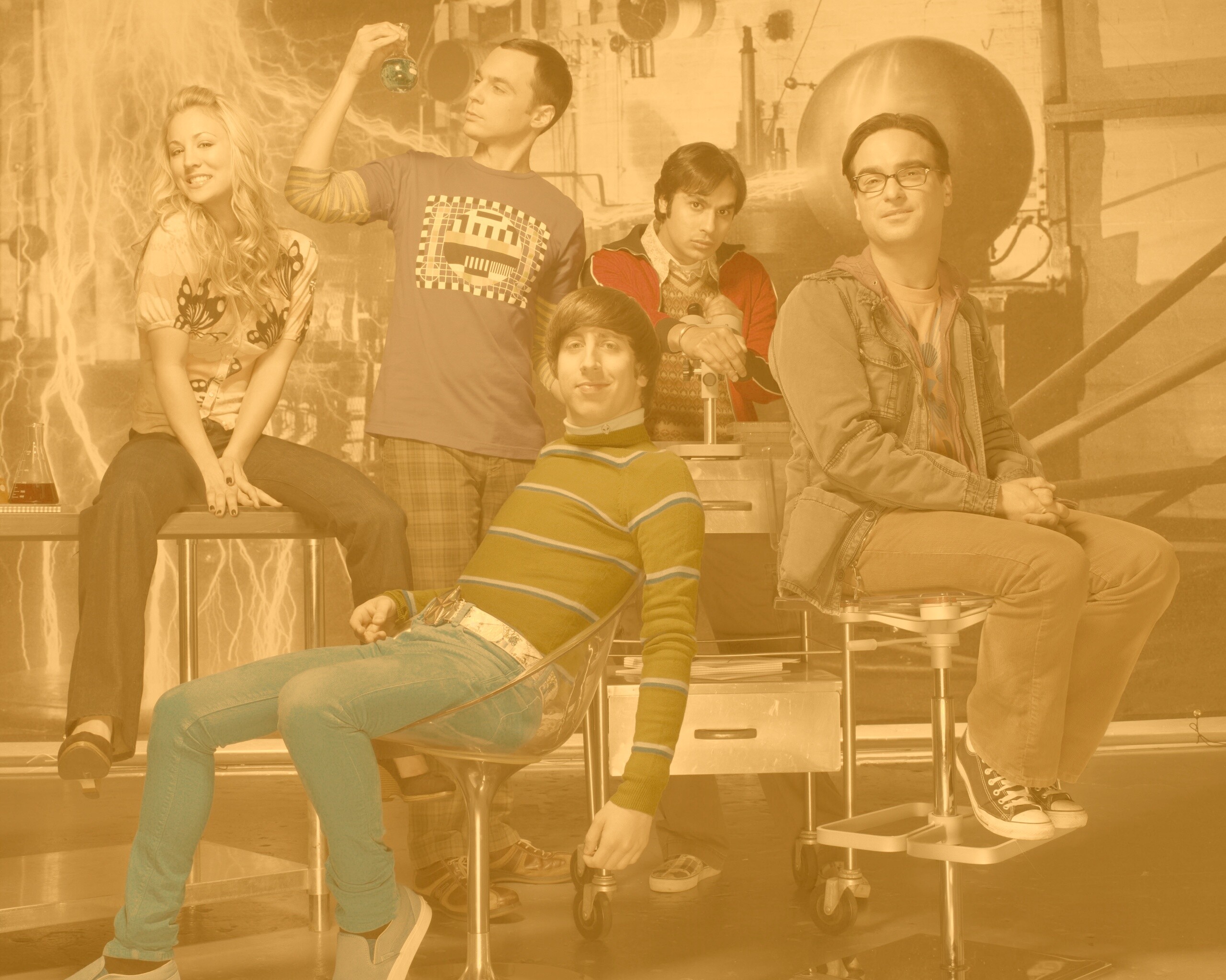 Теория большого взрыва обои