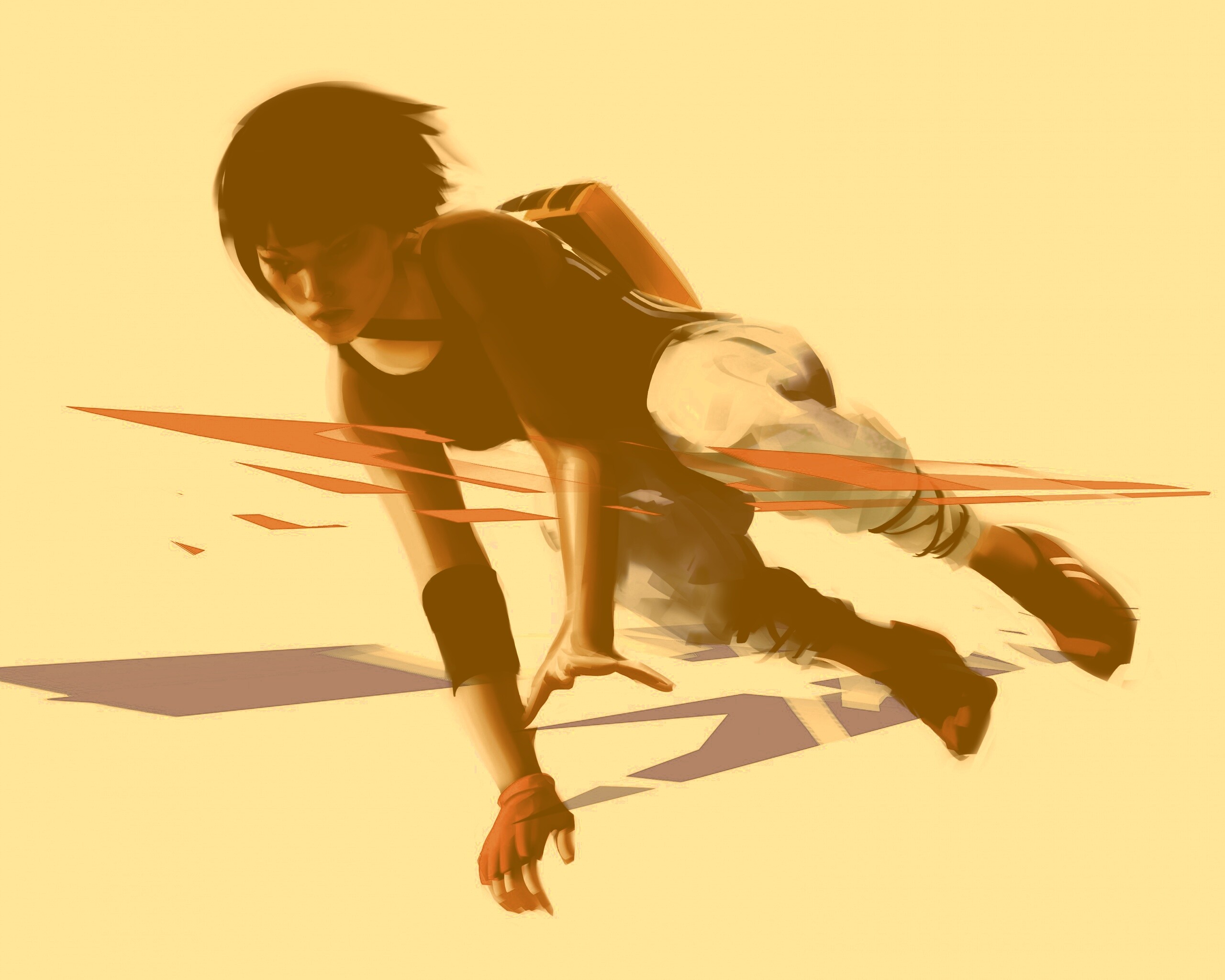 Фейт в прыжке обои