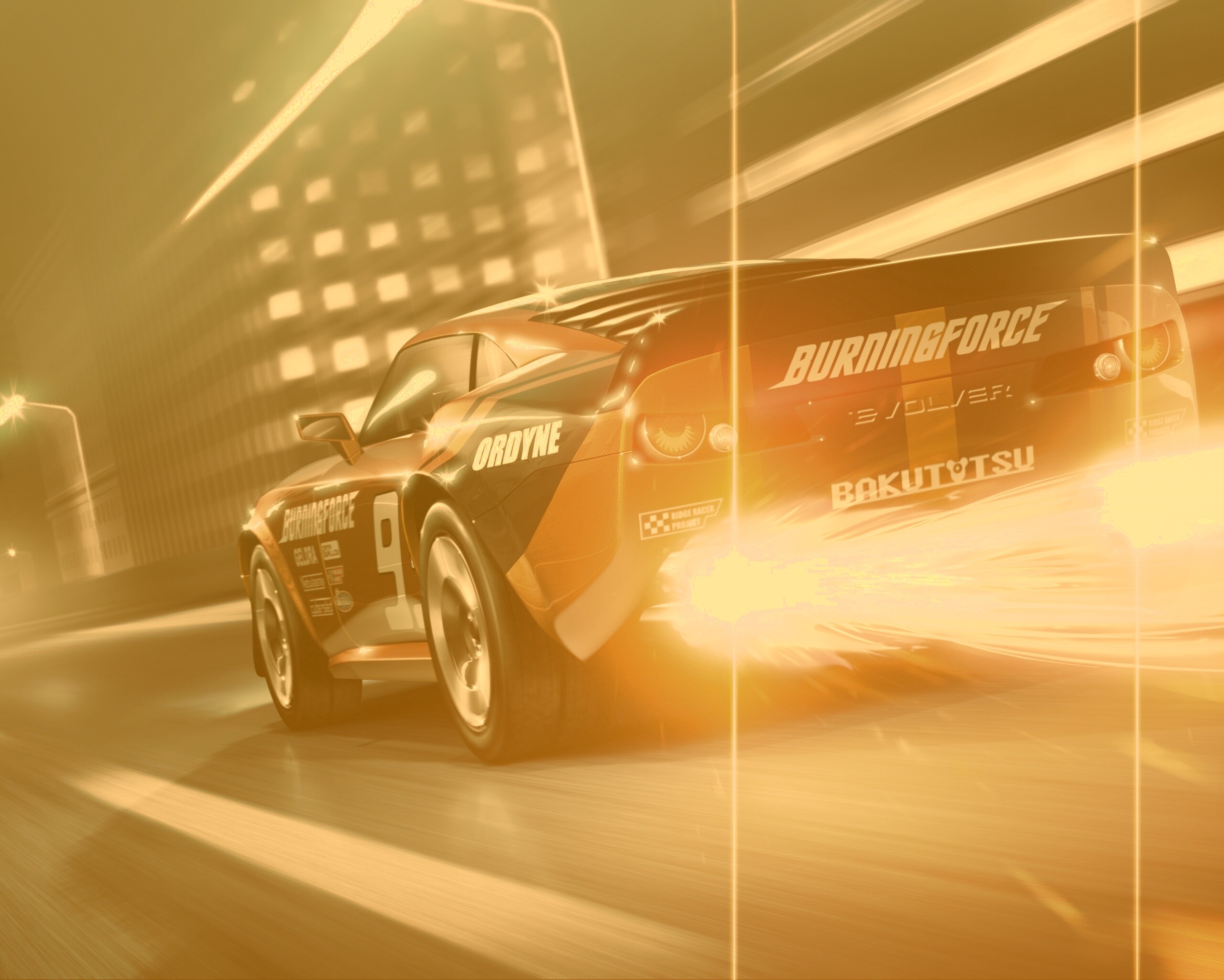 Ночное нитро обои