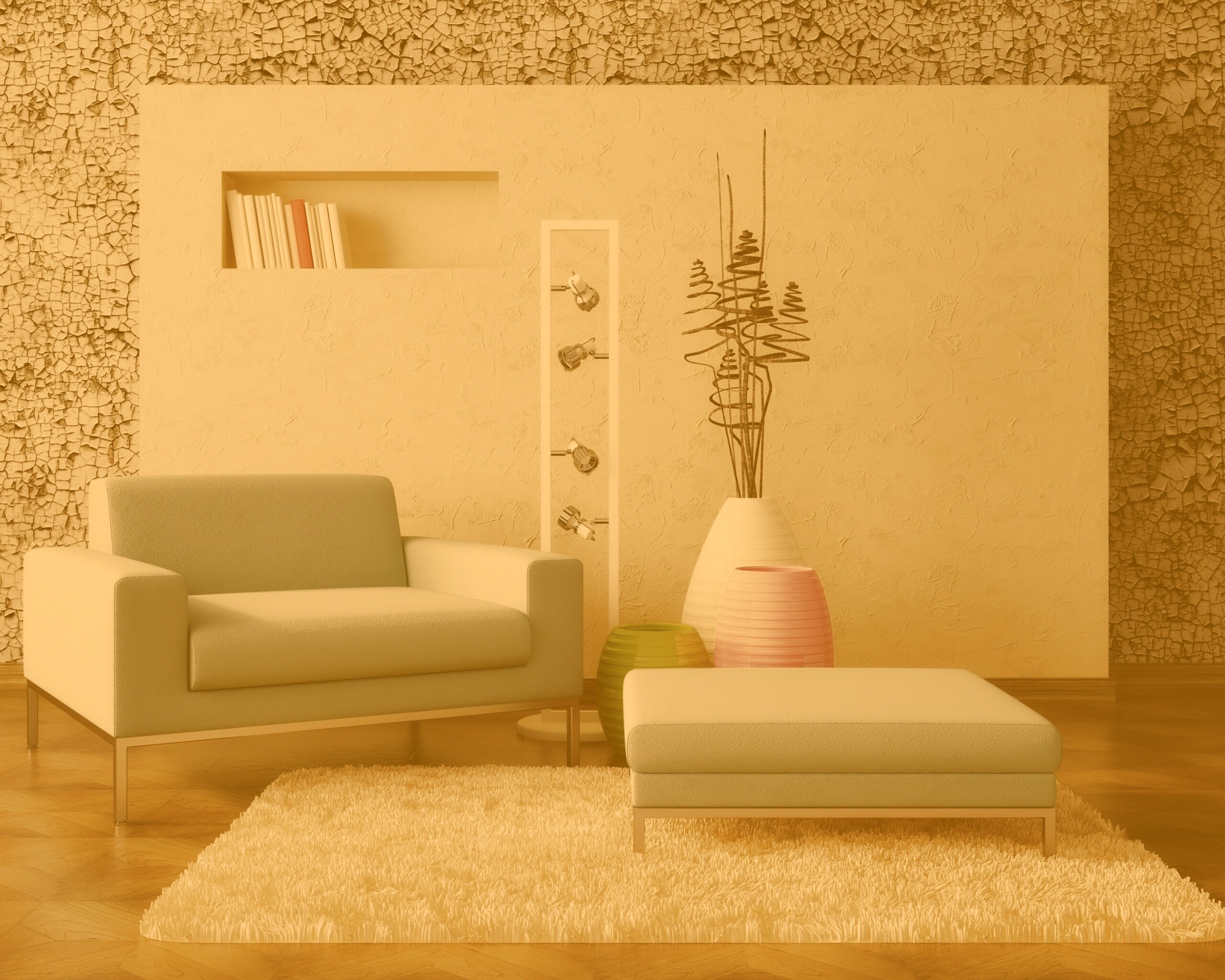 Стильный декор обои