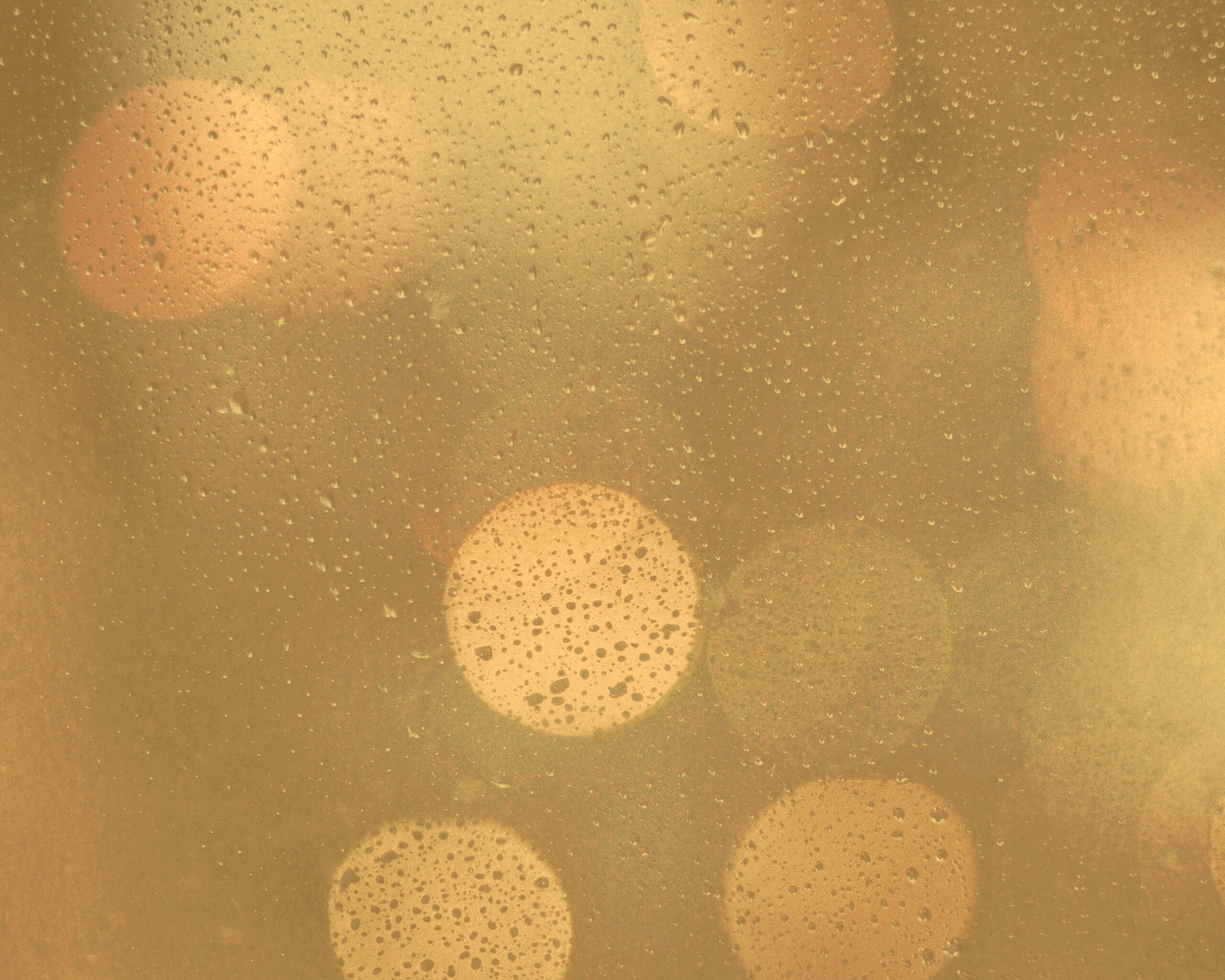 Блики за мокрым стеклом обои