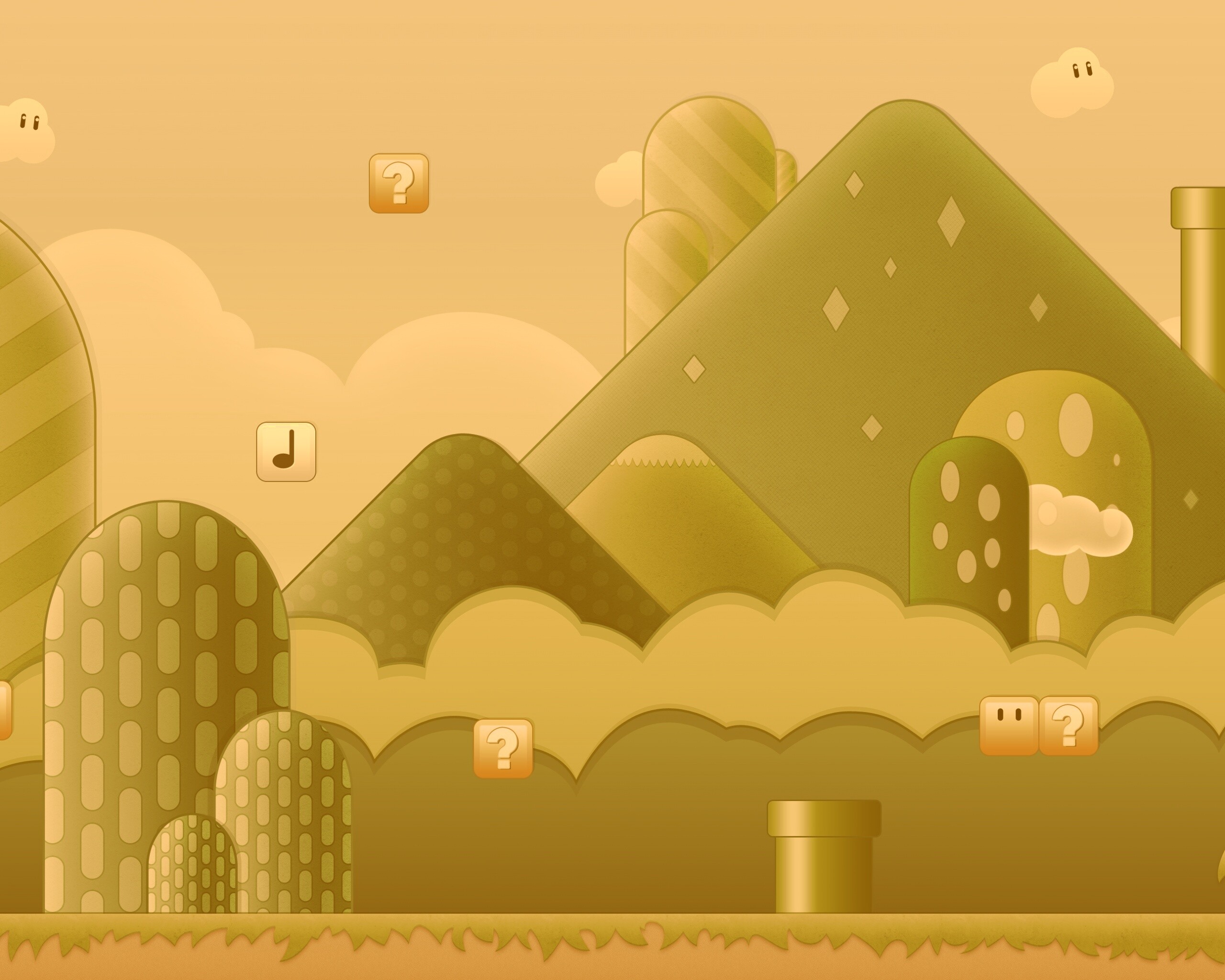 Мир Супермарио обои