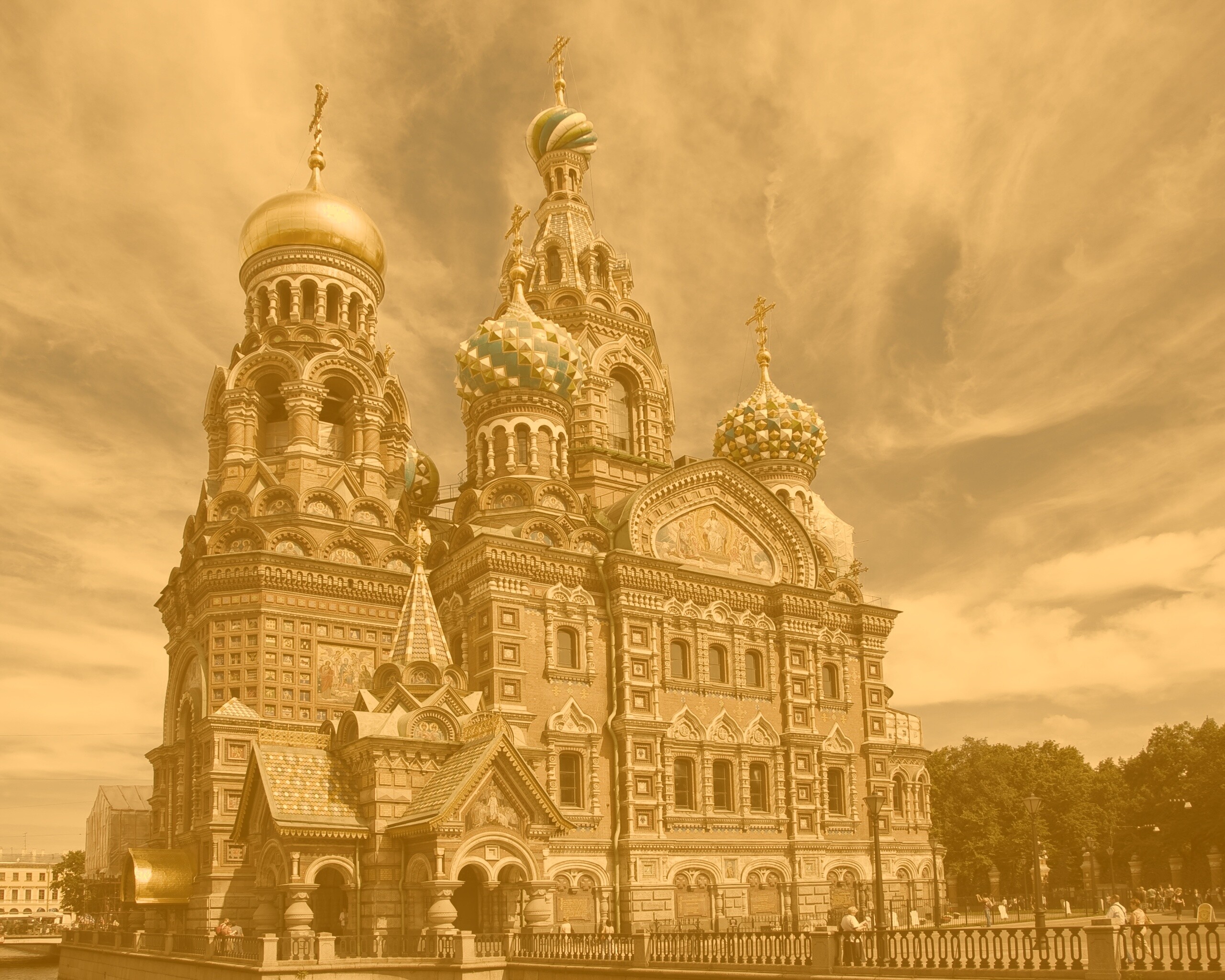 Спас на крови обои