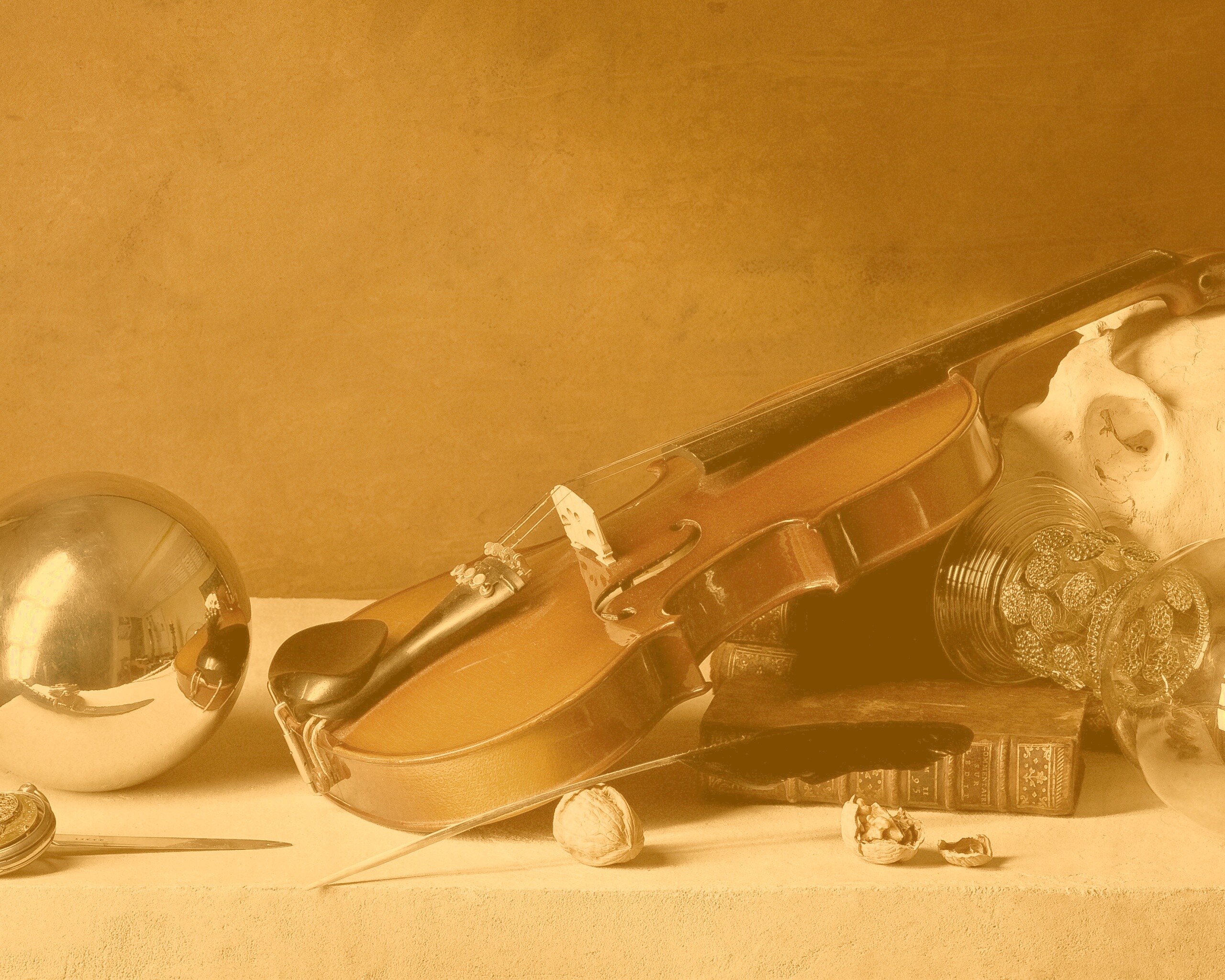 Композиция со скрипкой обои