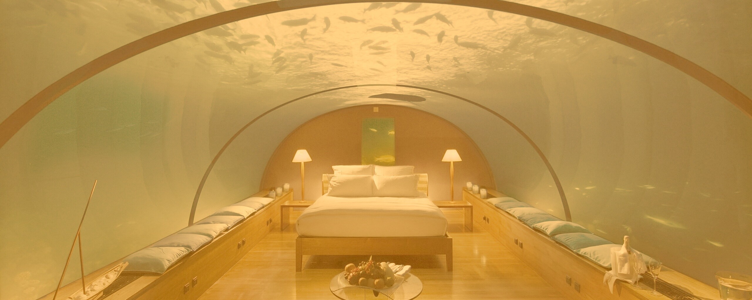 Подводные аппартаменты обои