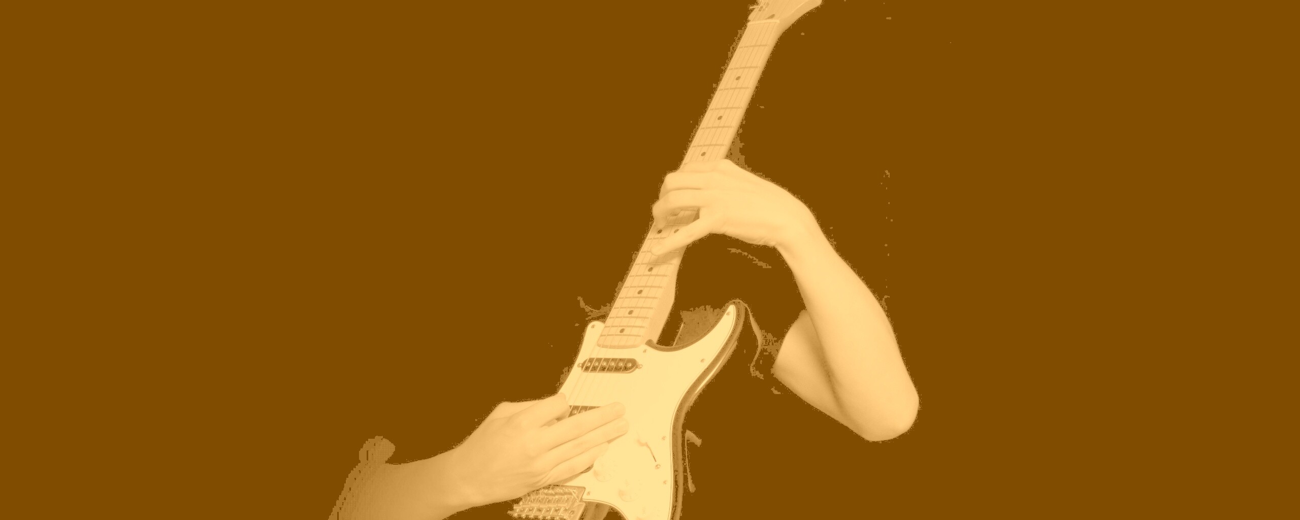 Игра на электрогитаре обои