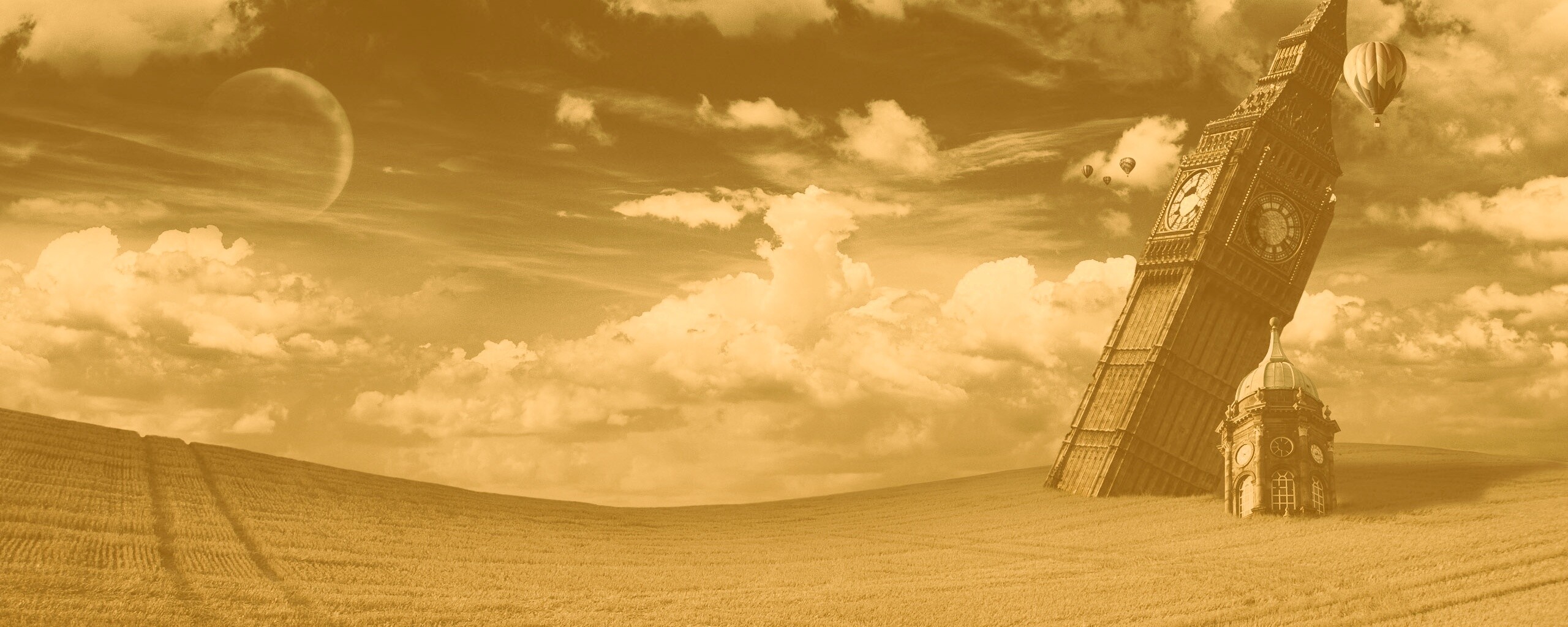 Лондон через тысячи лет обои