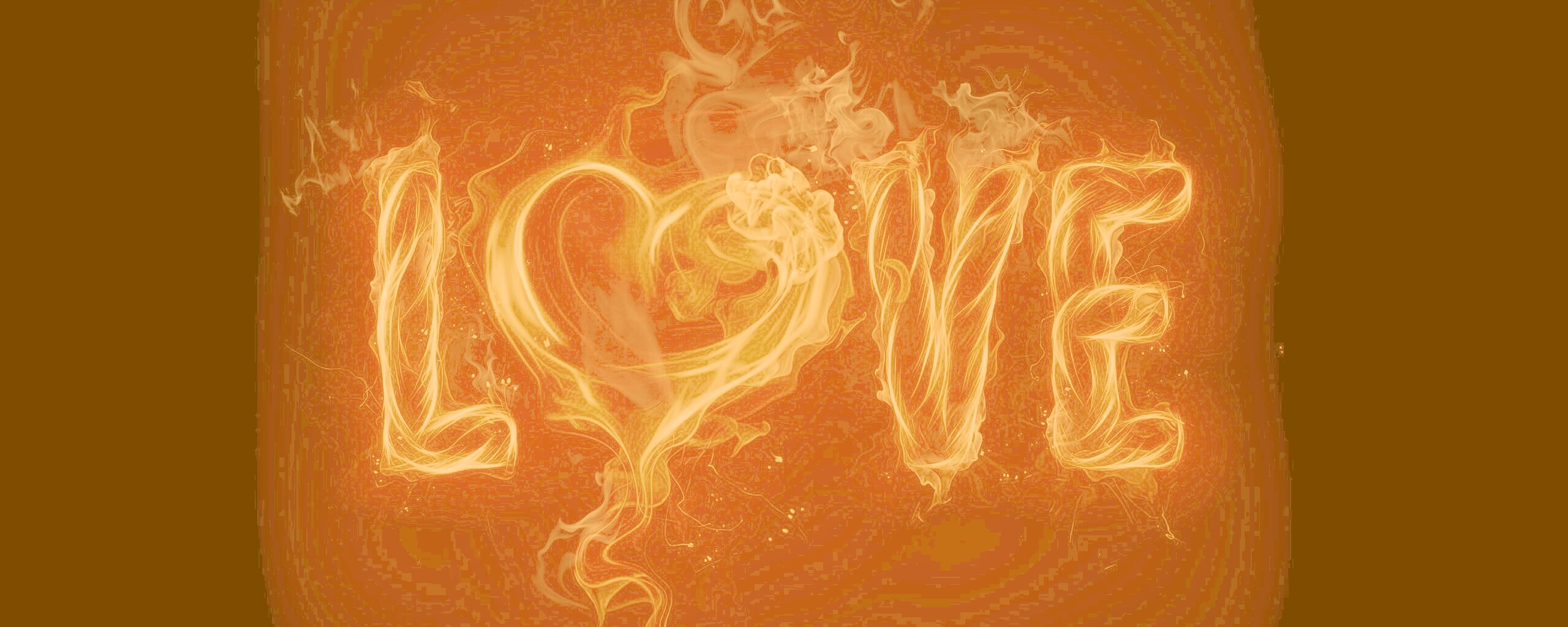 Пламенная любовь обои