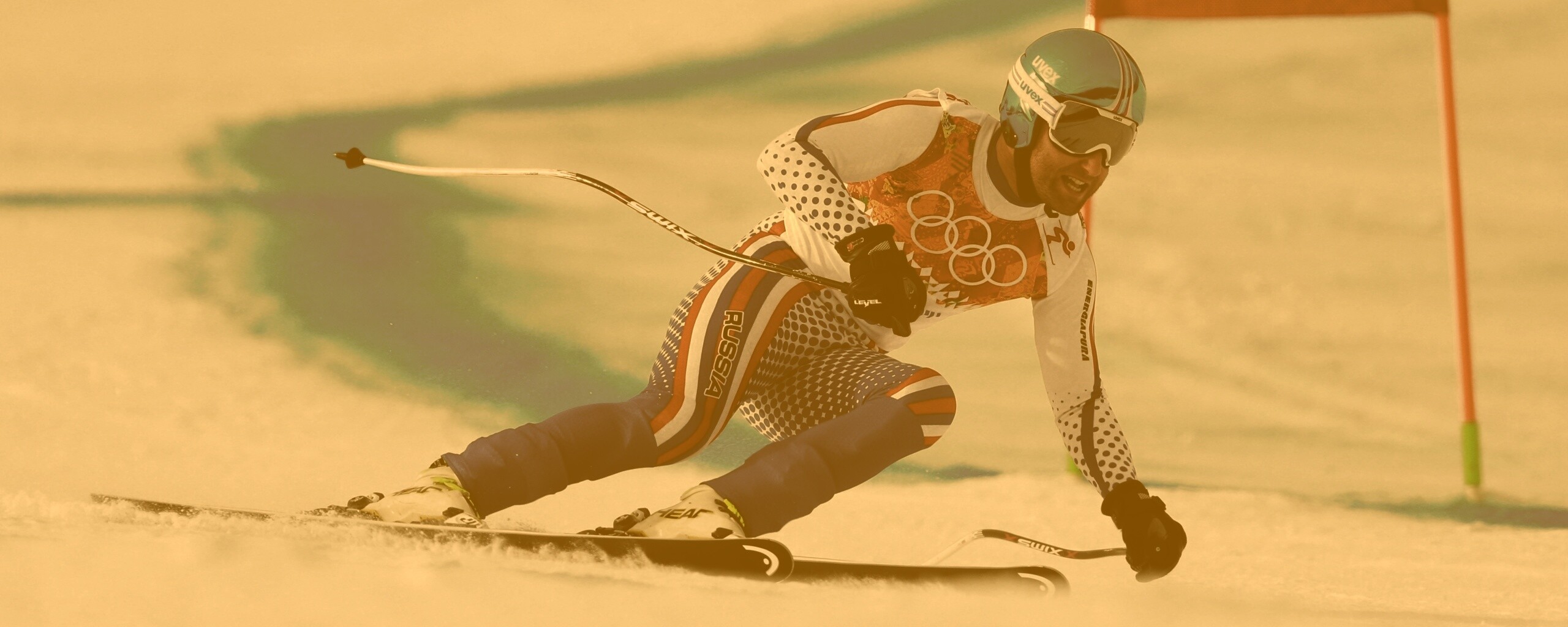 Лыжник на олимпиаде обои