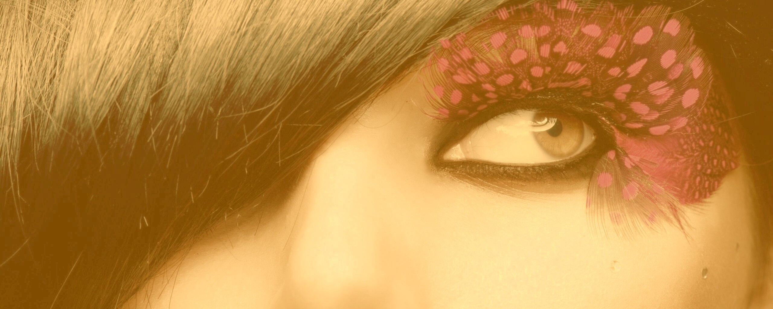 Макияж крупным планом обои