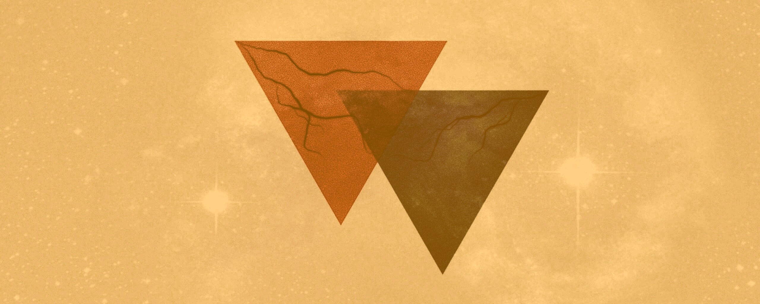 Минималистичные треугольники обои