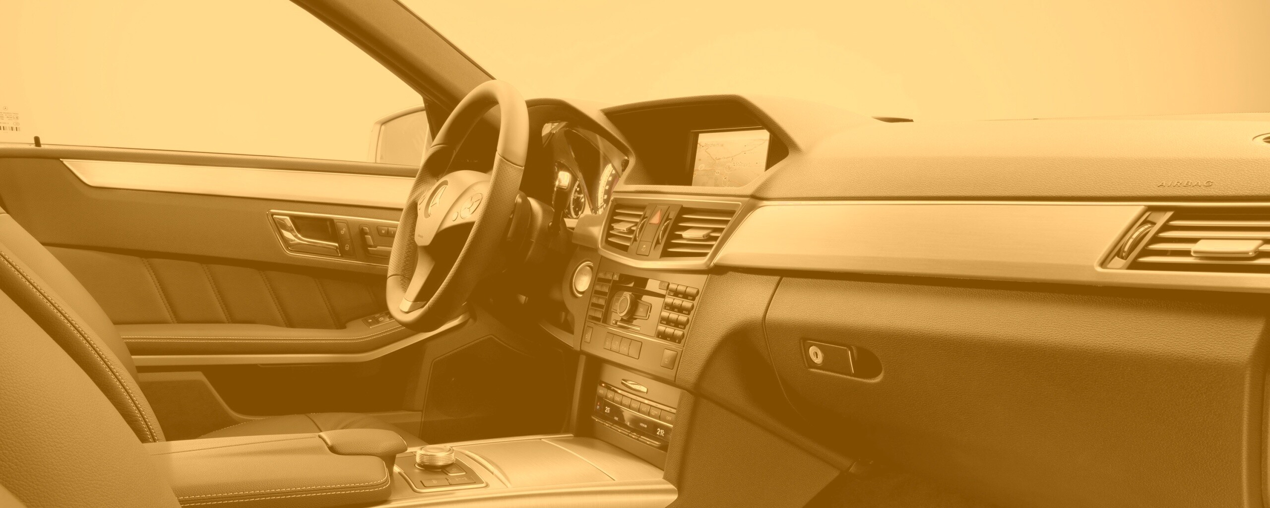 Салон мерседеса обои