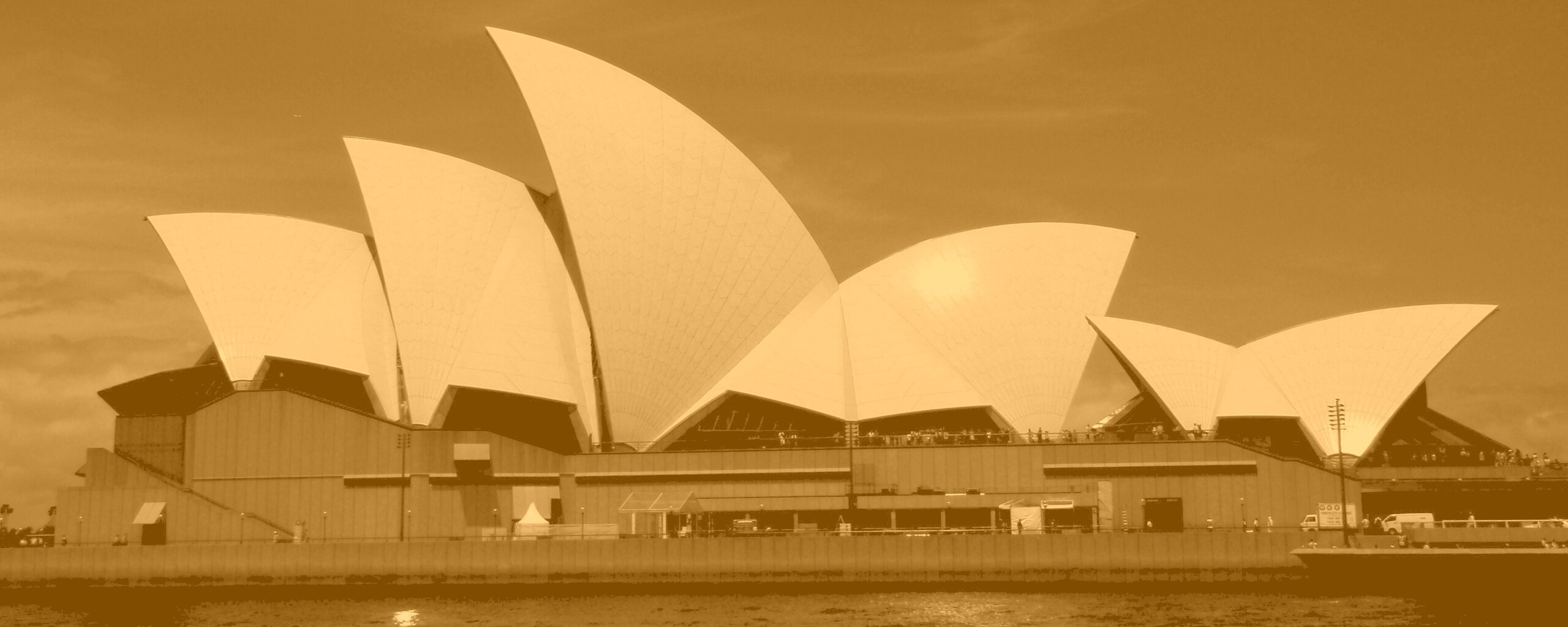 Здание оперного театра в Сиднее обои