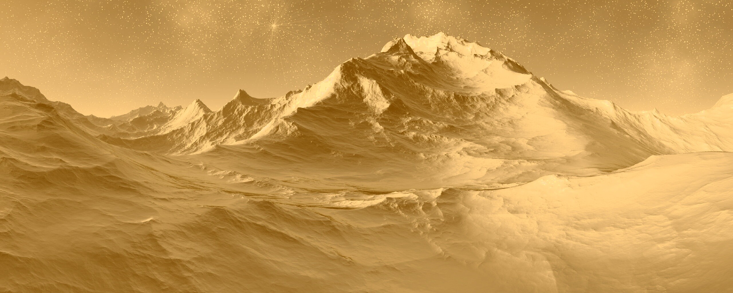 Северные горы обои