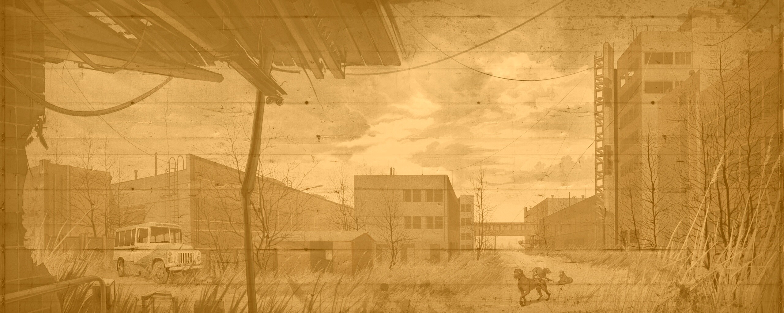 Припять из сталкера обои