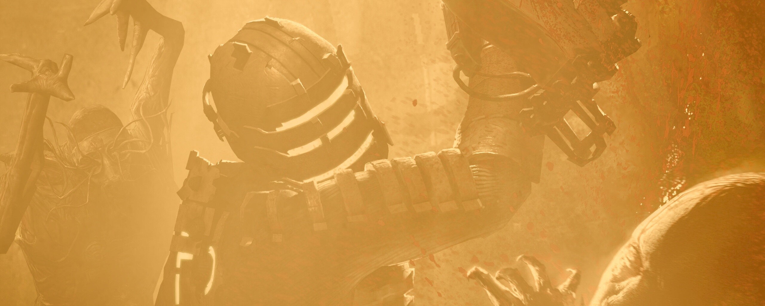 Айзек Кларк выпилил монстра обои