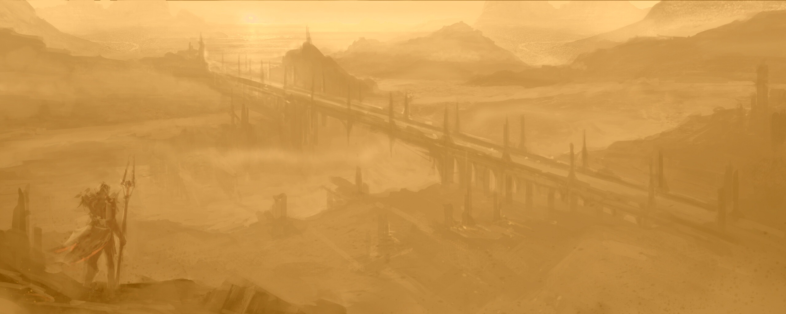 Пейзаж Dragon Age обои