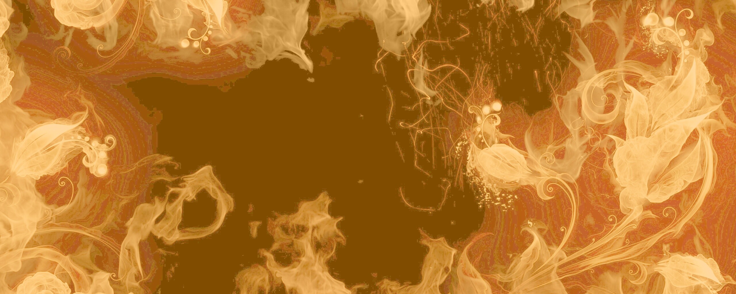 Огненные цветы обои