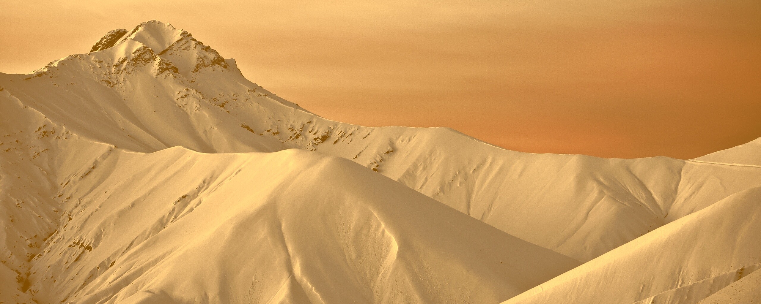 Снежные вершины обои