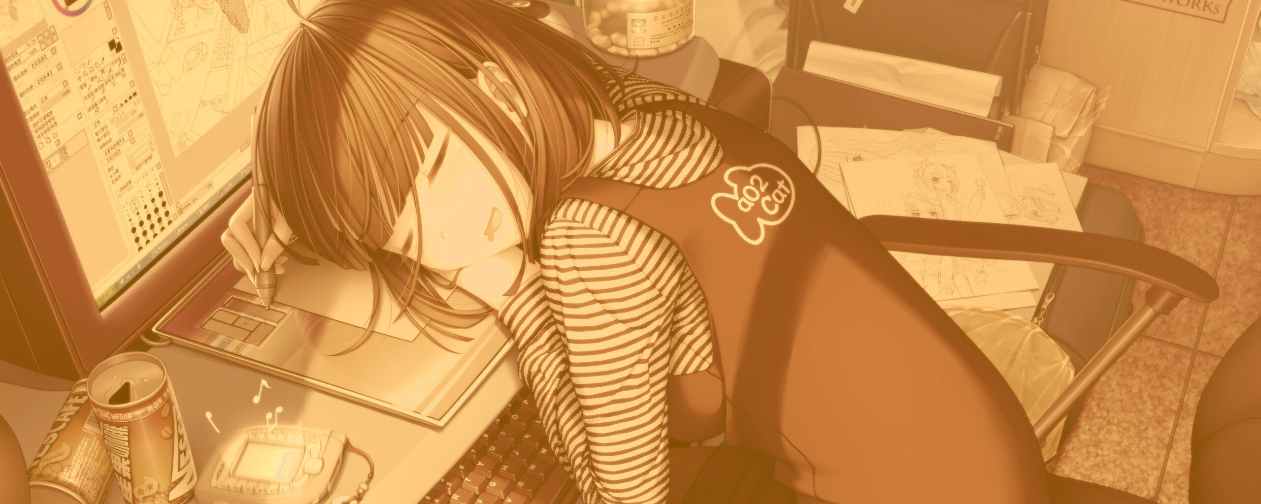 Нарисовать самого себя обои