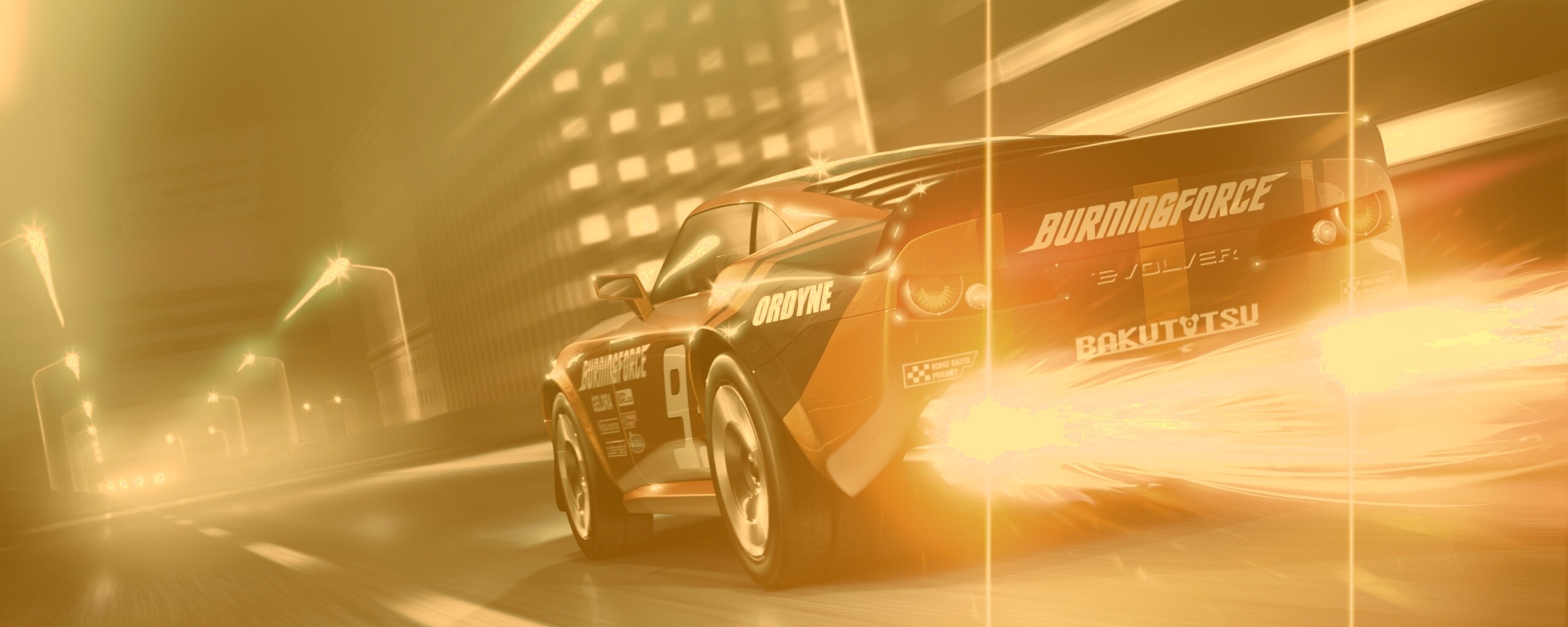 Ночное нитро обои